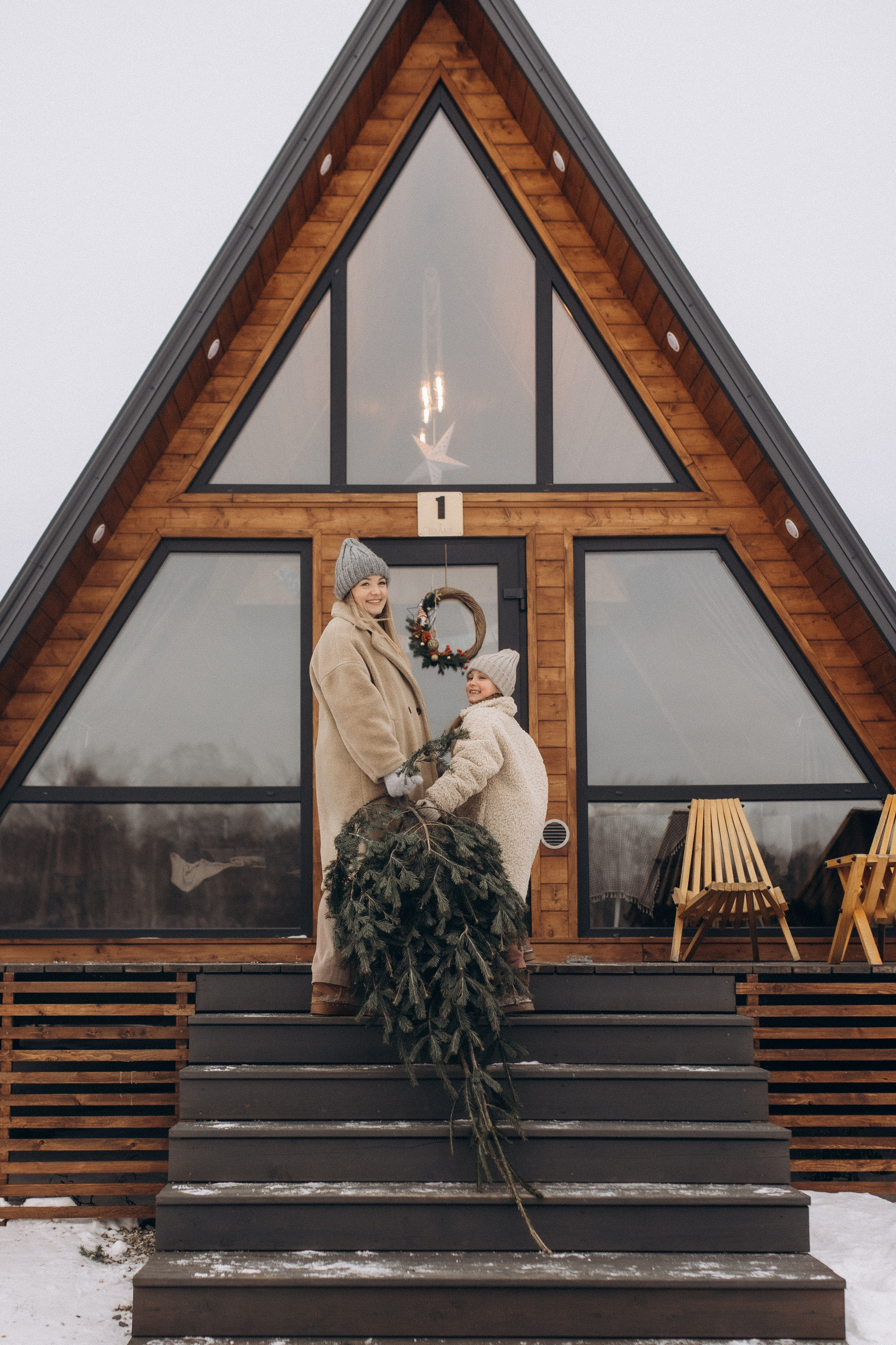 Предновогодняя история в домике. Семейный фотограф lifestyle в Новосибирске Елена Шпилевая