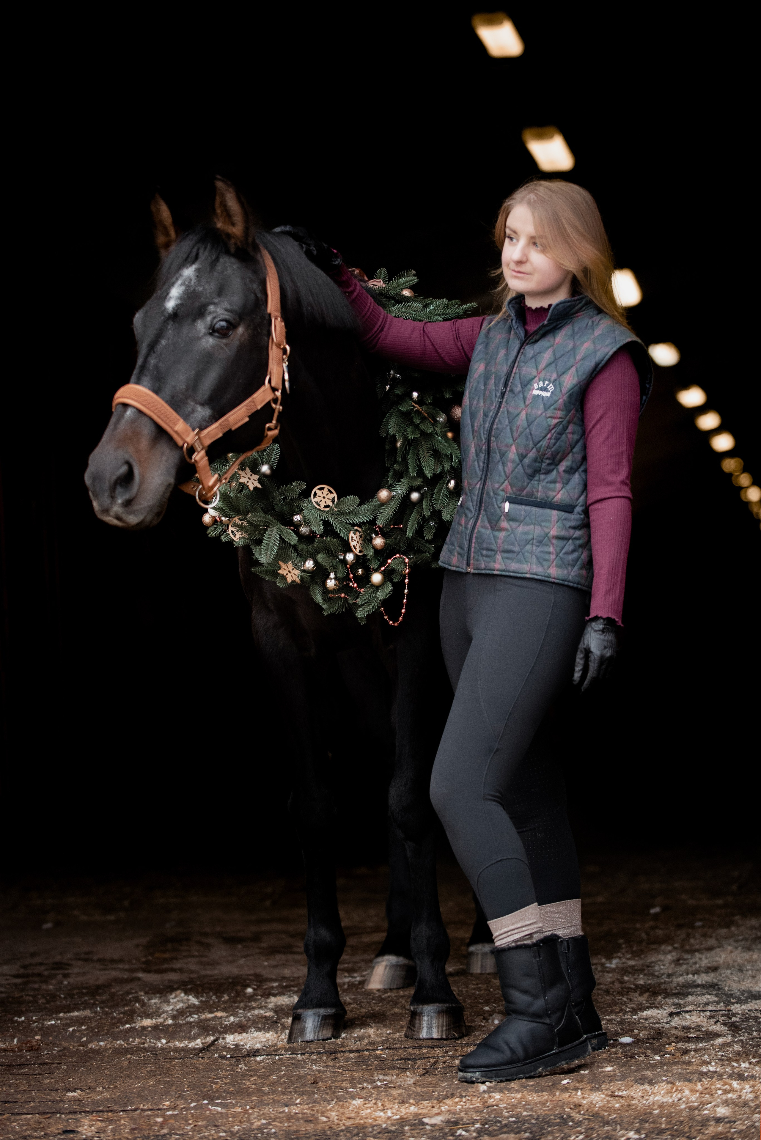 Зимний Настасьин табун. Куракина Дарья • Конный фотограф