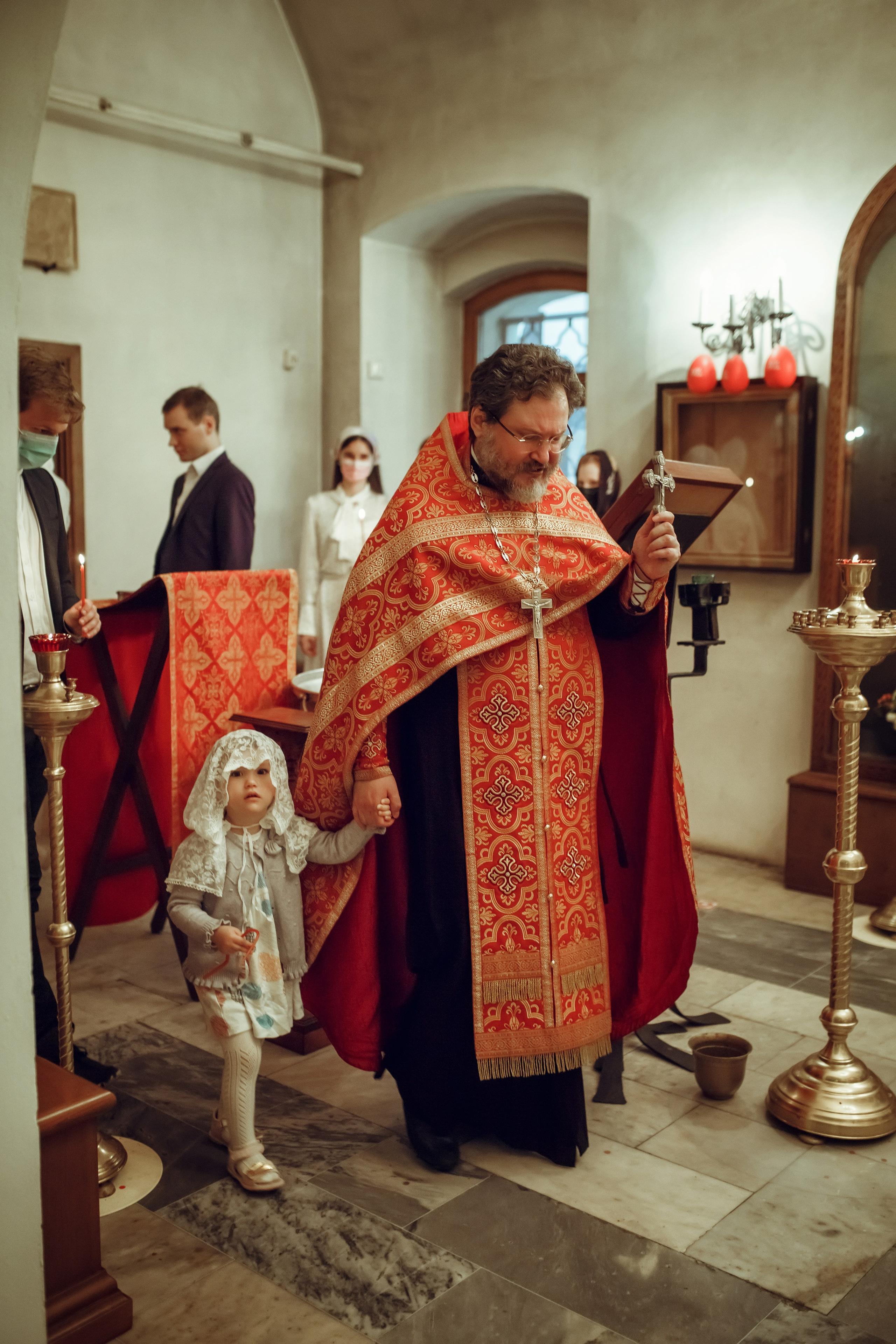 Крещение Даши. Фотограф на Крещение, семейный фотограф в Москве