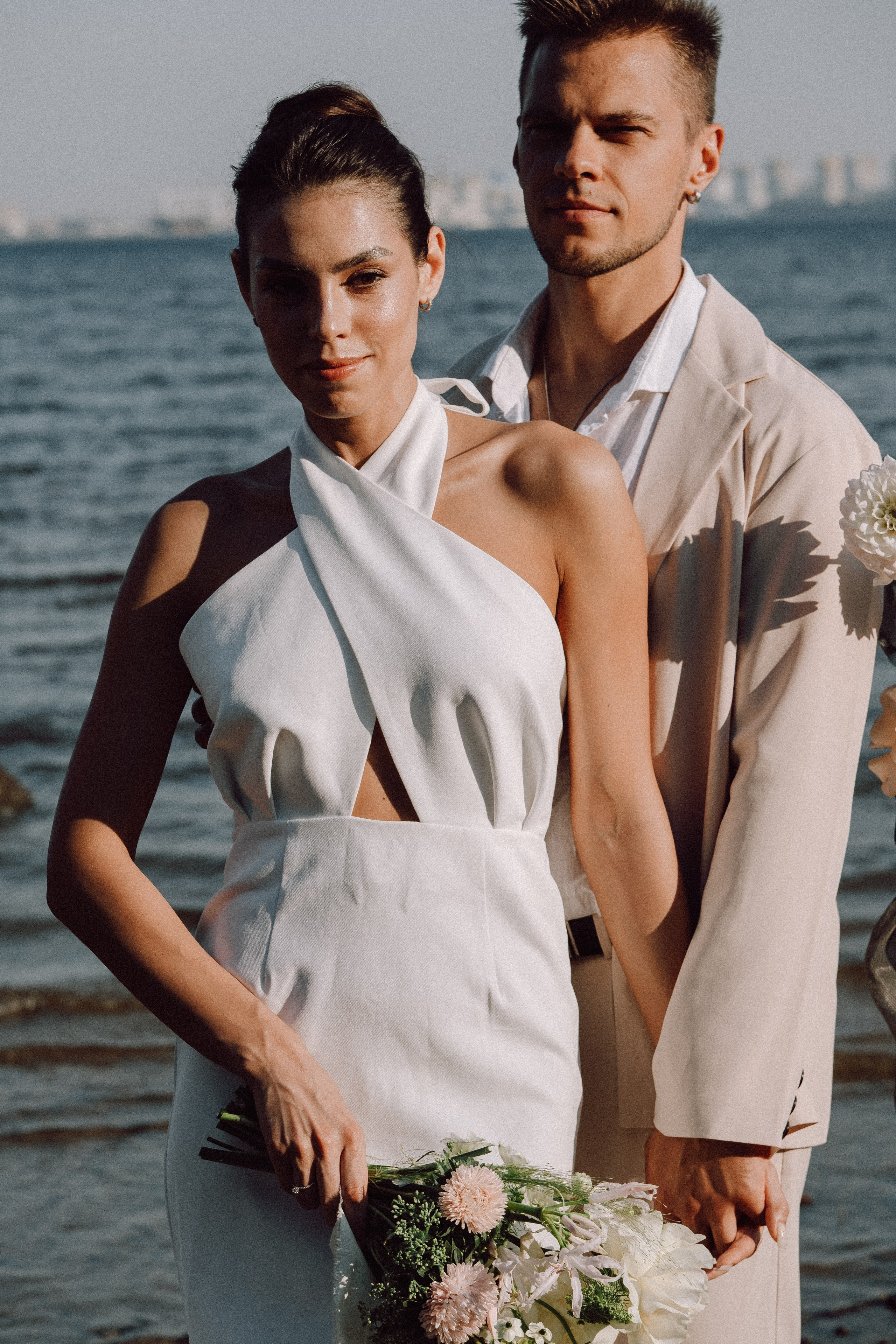 СВАДЕБНАЯ ФОТОСЕССИЯ ВЫЕЗДНОЙ ЦЕРЕМОНИИ (ФИНСКИЙ ЗАЛИВ). Профессиональный фотограф, Санкт-Петербург — Виктория Богомолова