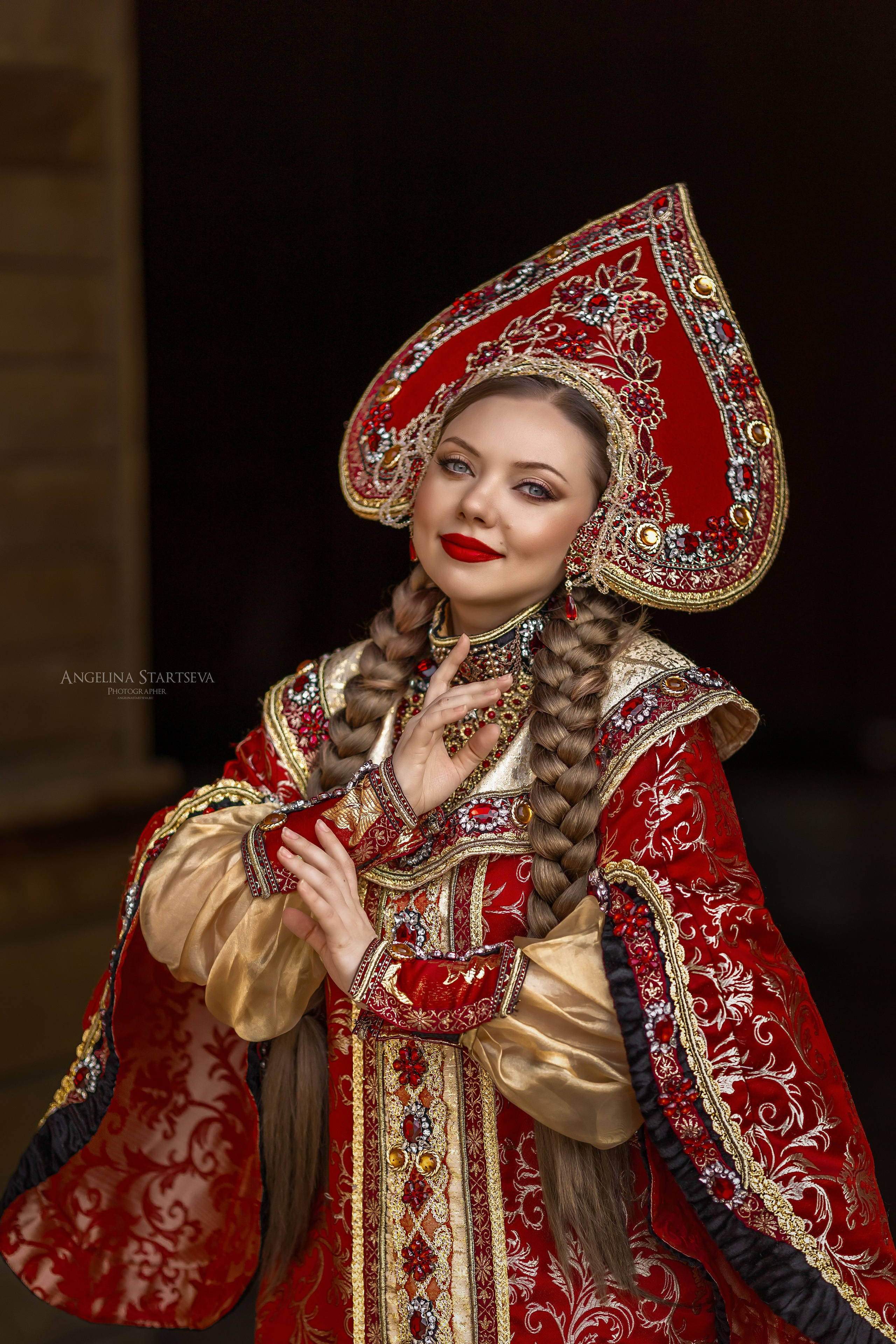 фотосессия в русском стиле