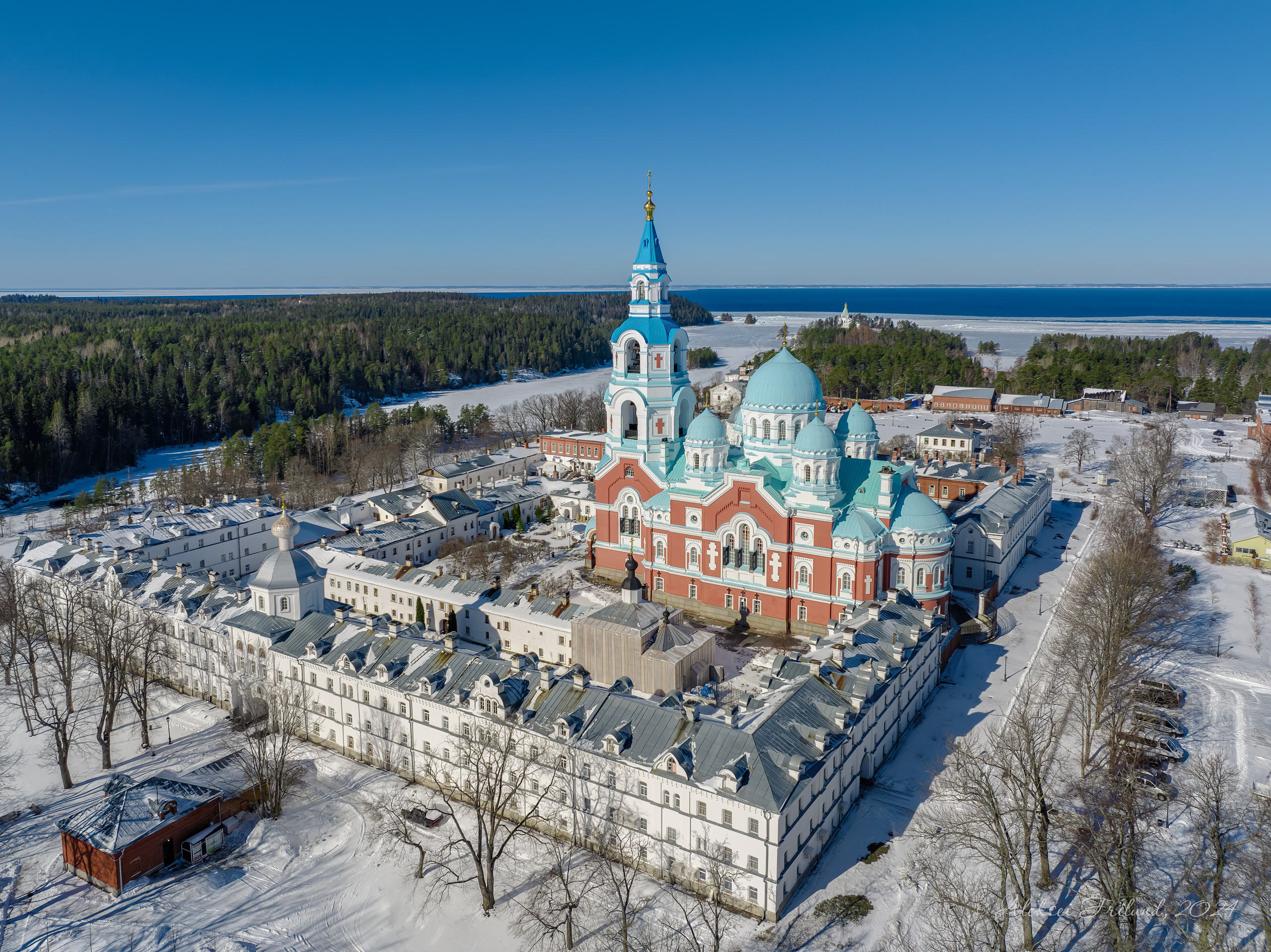 Валаам. Аэросъемка. Фото и Видео в Карелии. Алексей Фрилунд