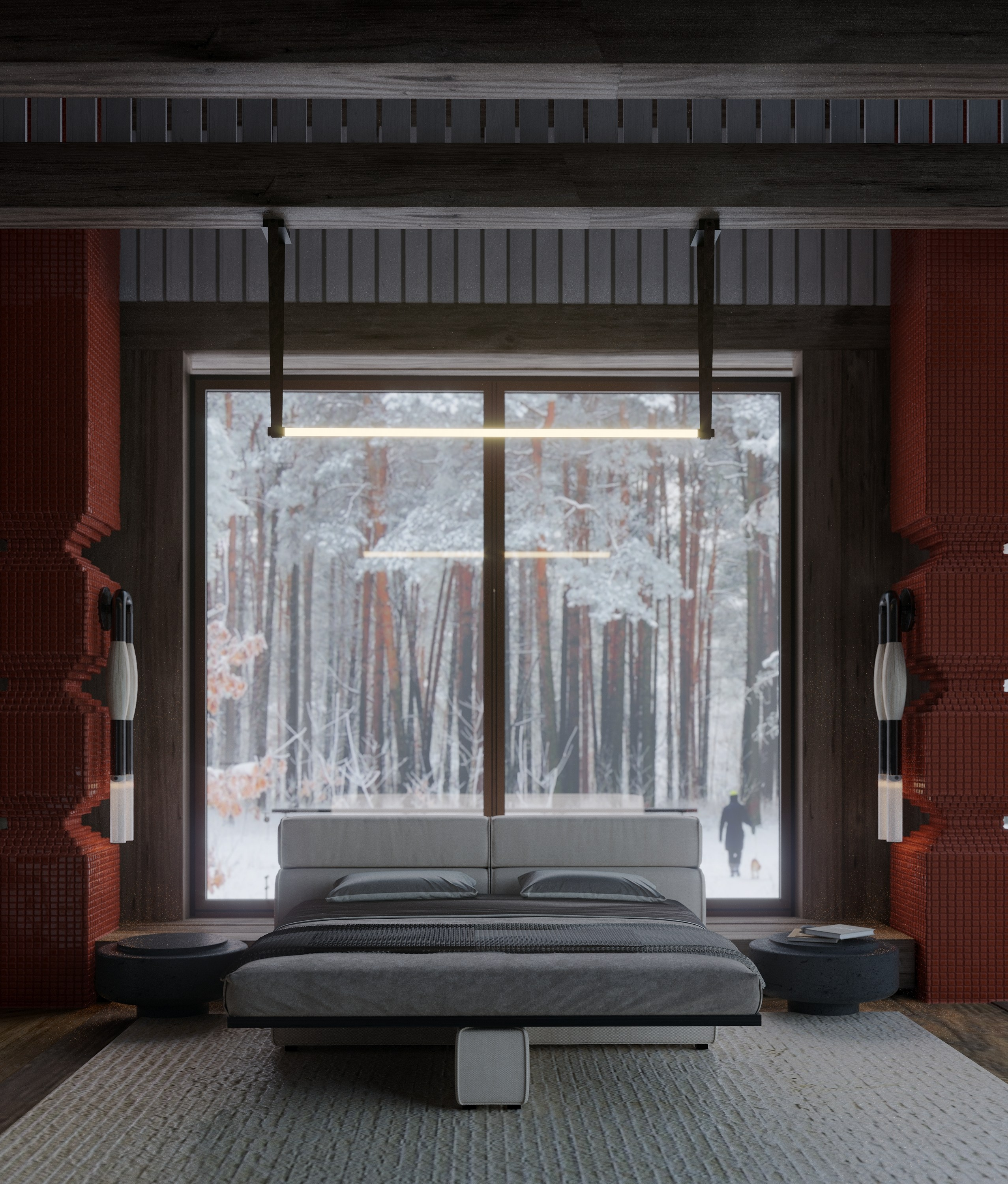 Деревянный дом в Русском стиле. Дизайнер интерьеров Куклина Ксения