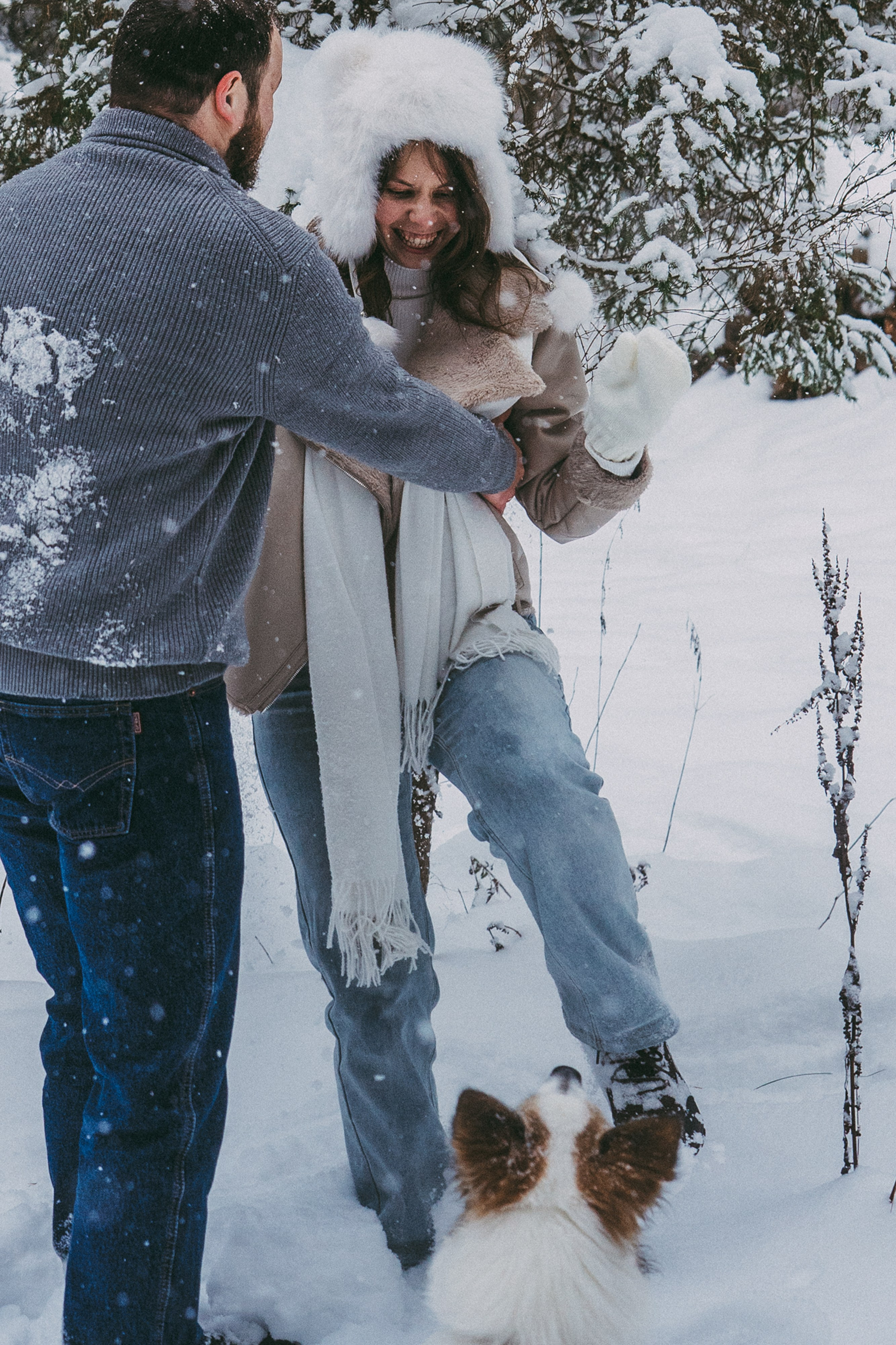 Катя, Анатолий и Елай. Фотограф анималист в Москве и Санкт-Петербурге Свиридова Анна