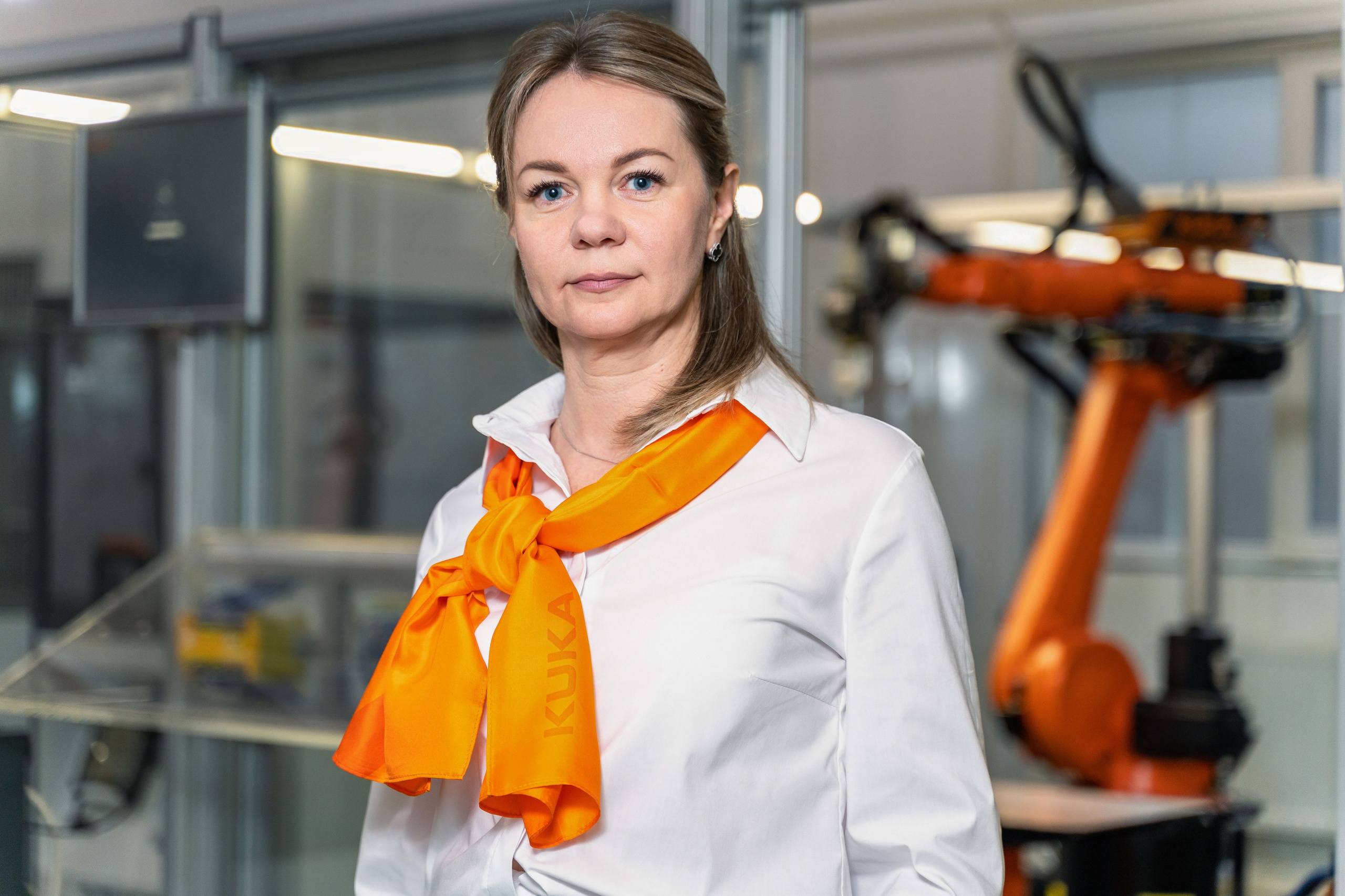 Бизнес портреты для компании KUKA. Фотограф Москва