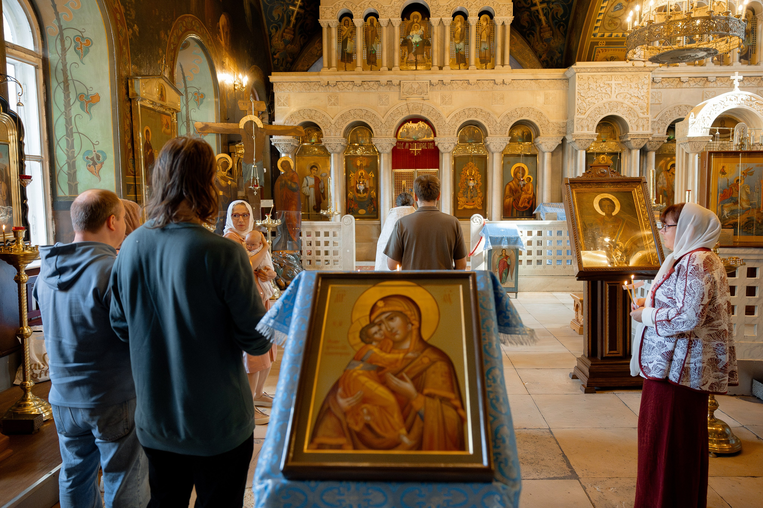Таинство крещения Марка. Свадебный фотограф в Москве