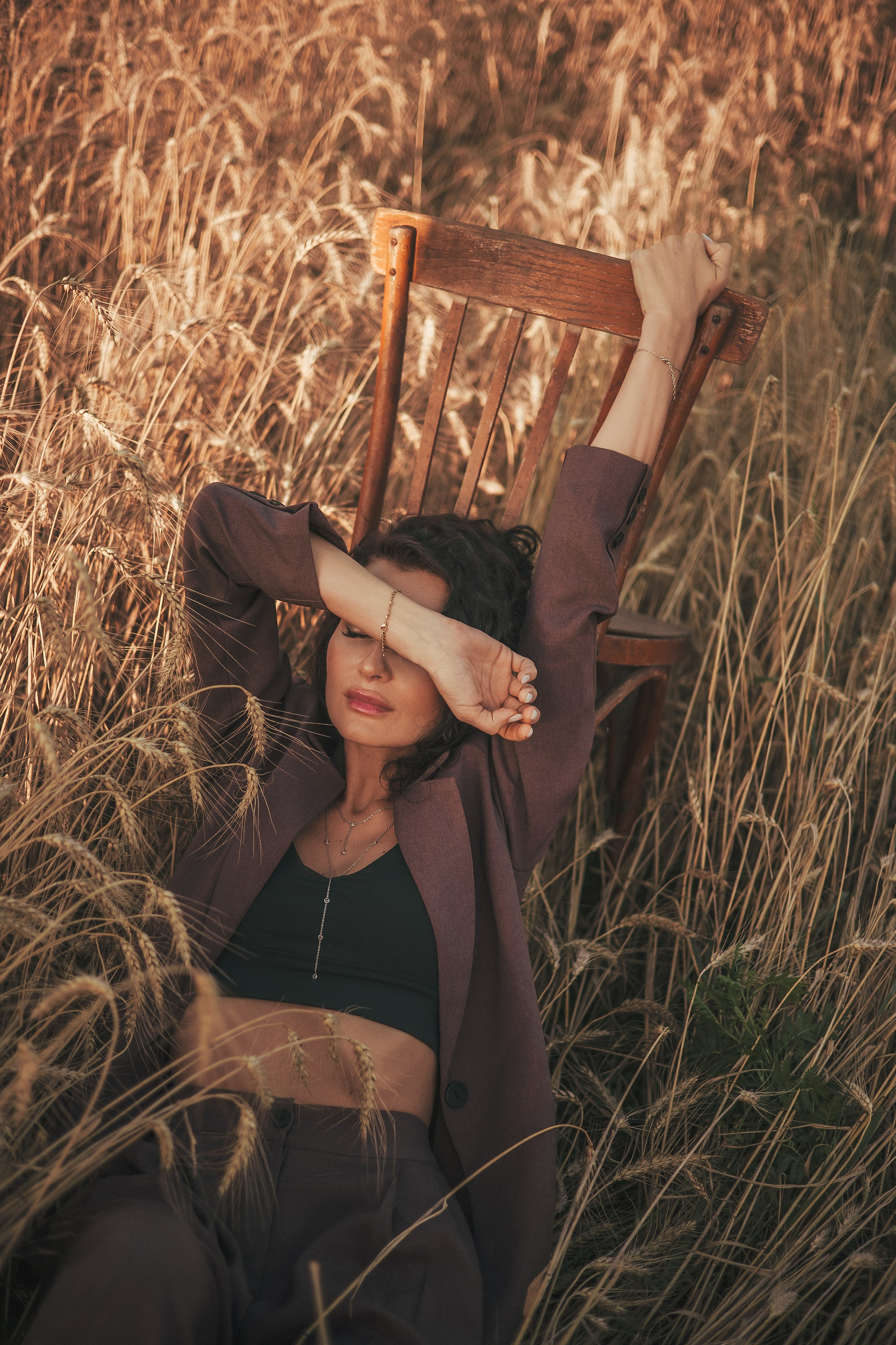 Катя в полях. Фотограф в Москве Наталья Спиридонова