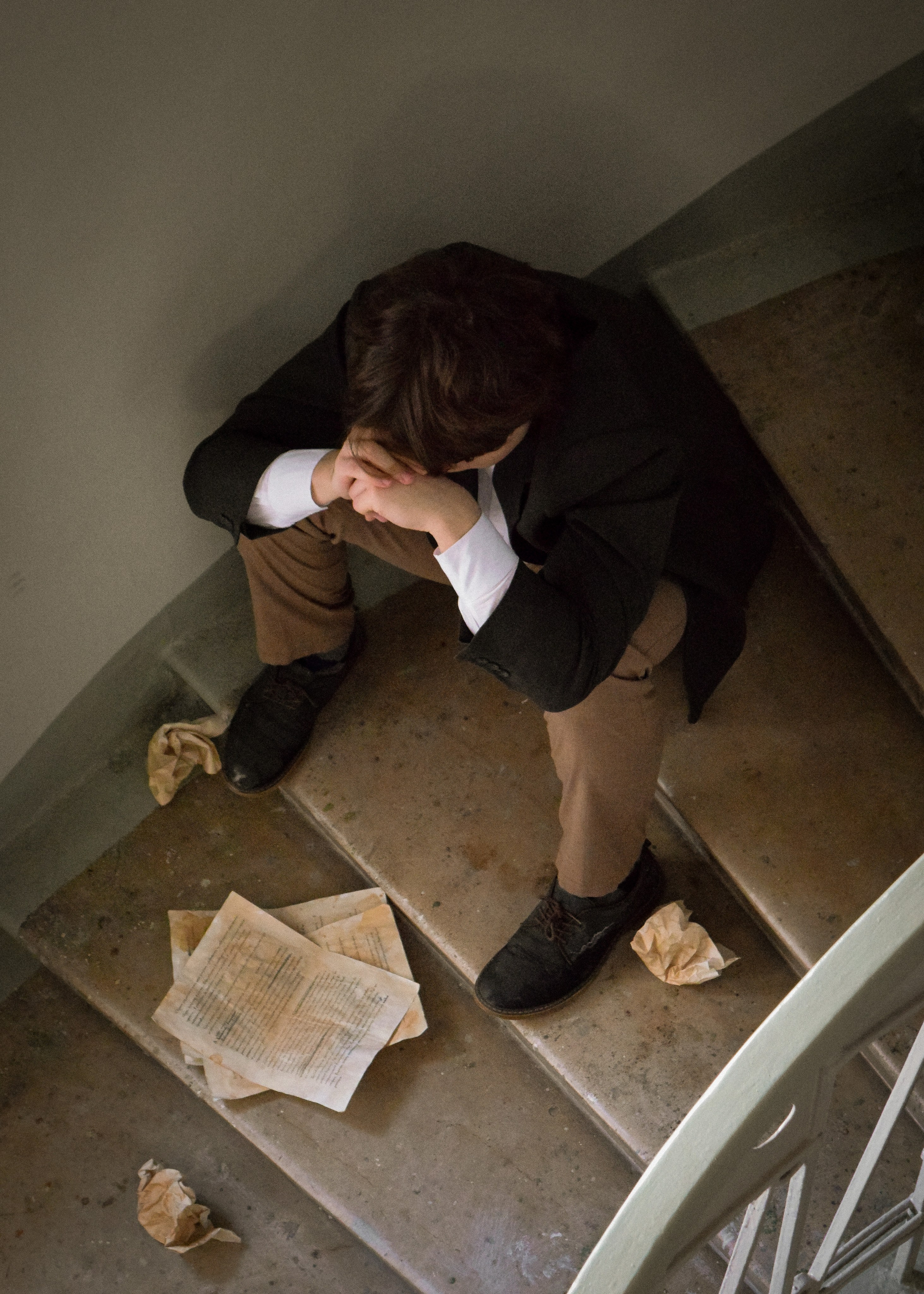 A writer looking for inspiration. Frojul