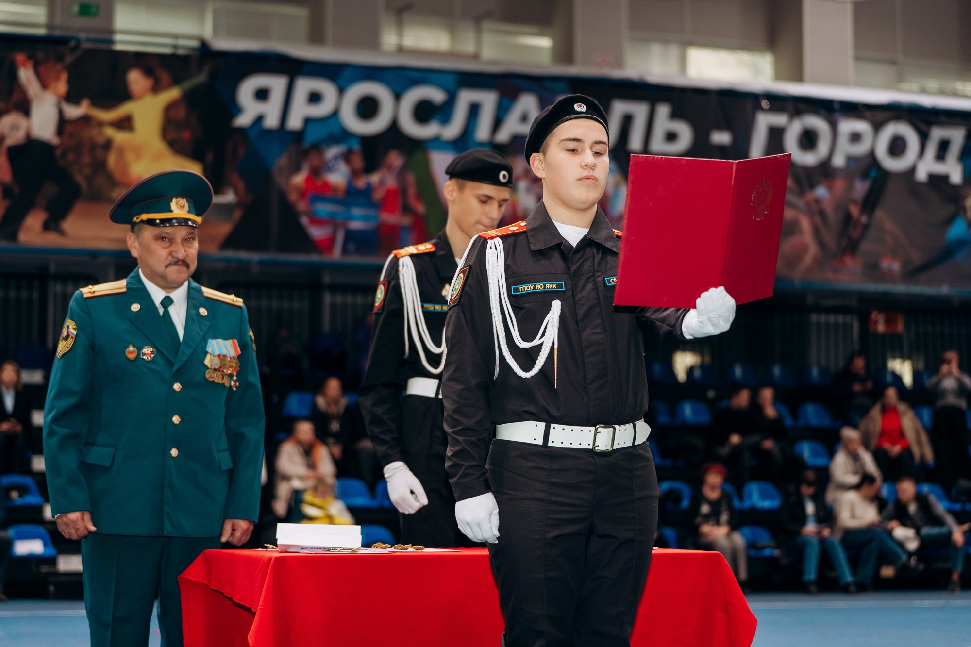 Принятие присяги кадетами. Свадебный и репортажный фотограф в Ярославле Евгений Сальников