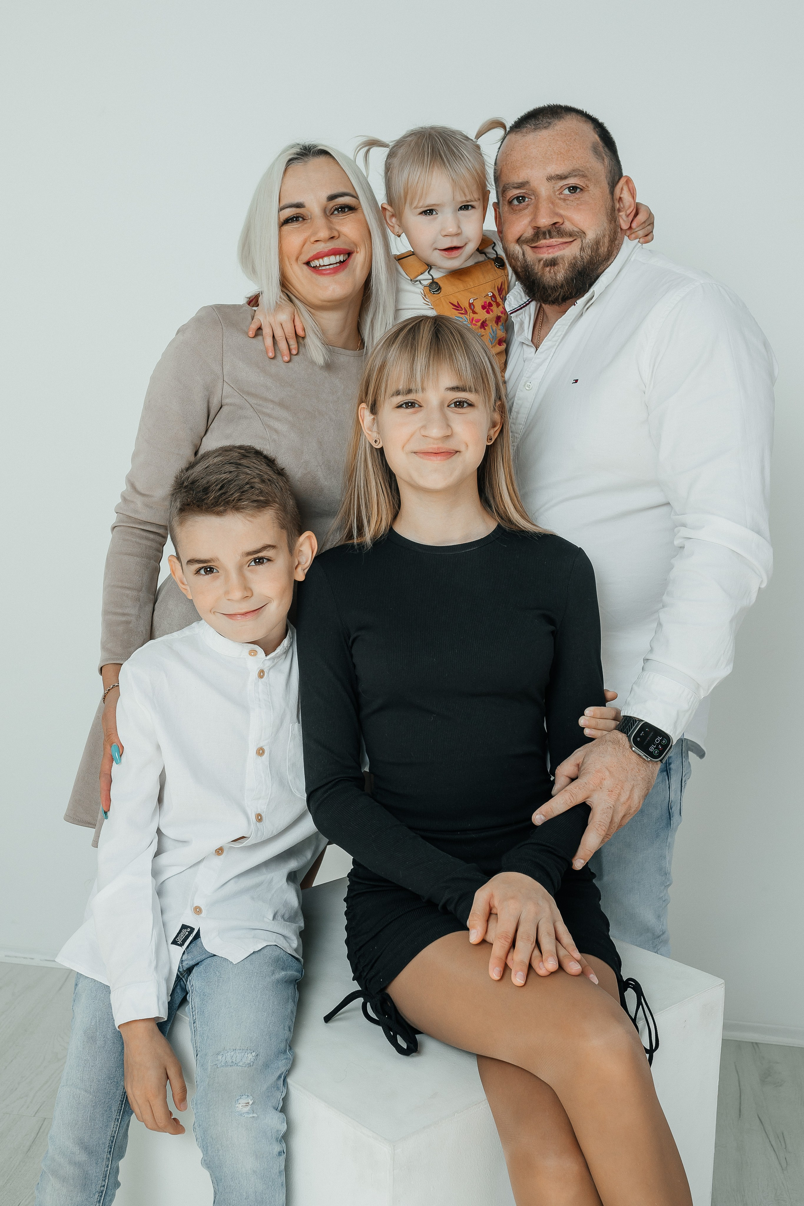 Светлана и Олег с детишками). Семейный и детский фотограф в городе Подолск МО Крылова Ирина