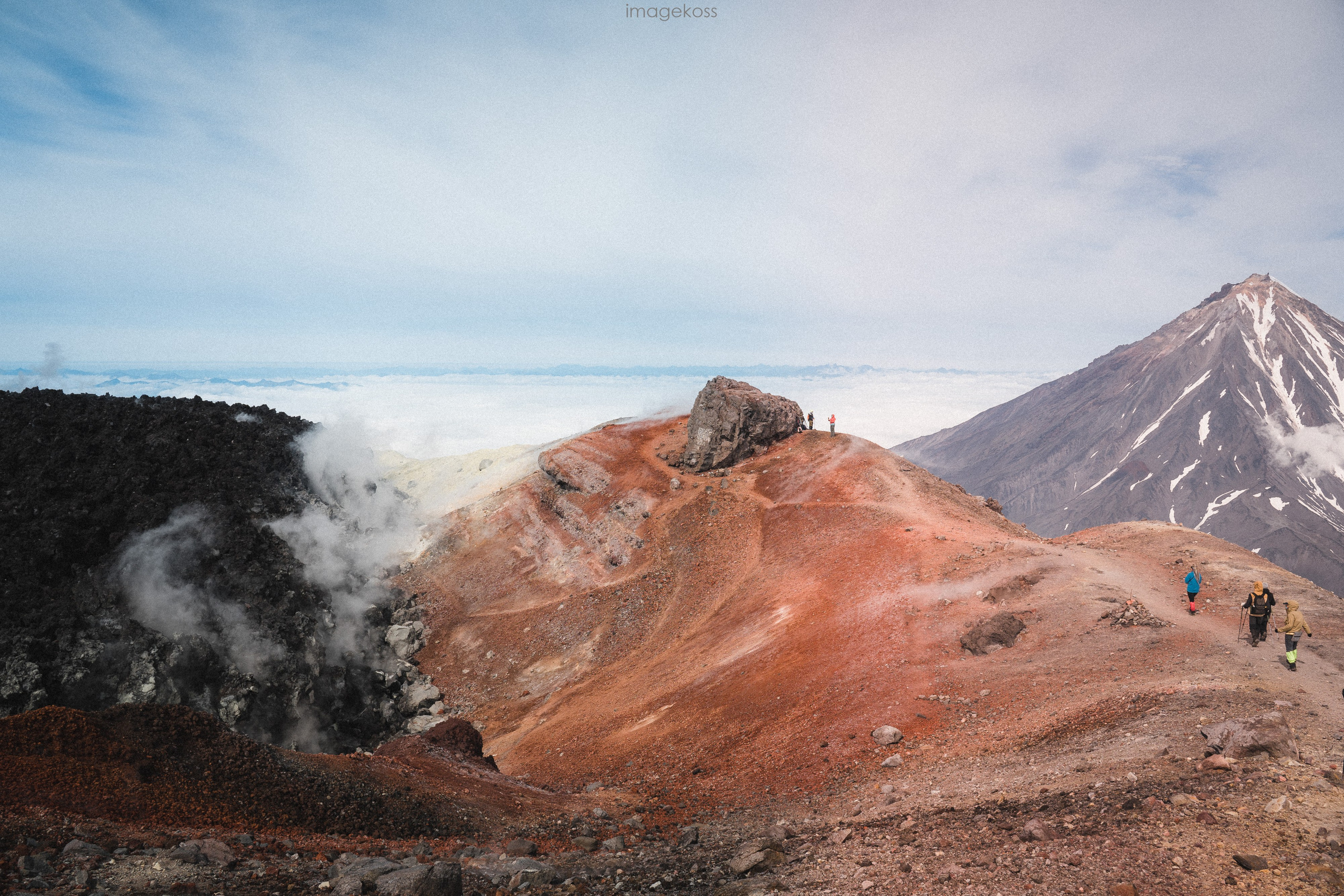 Камчатка. Фотограф в поход и восхождение на Эльбрус Игорь Косарев
