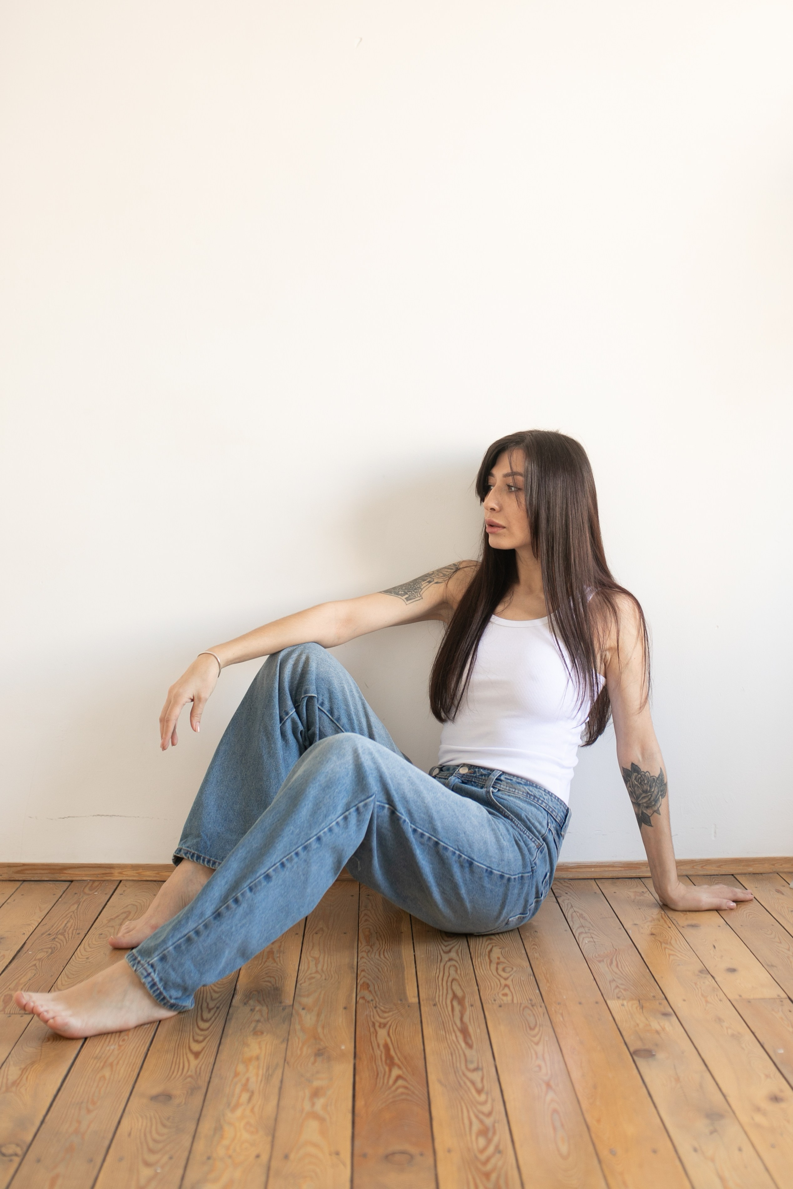 Лена. Естественный свет. Циклорама. Нюд. Фотограф в Новосибирске Ася Зверева