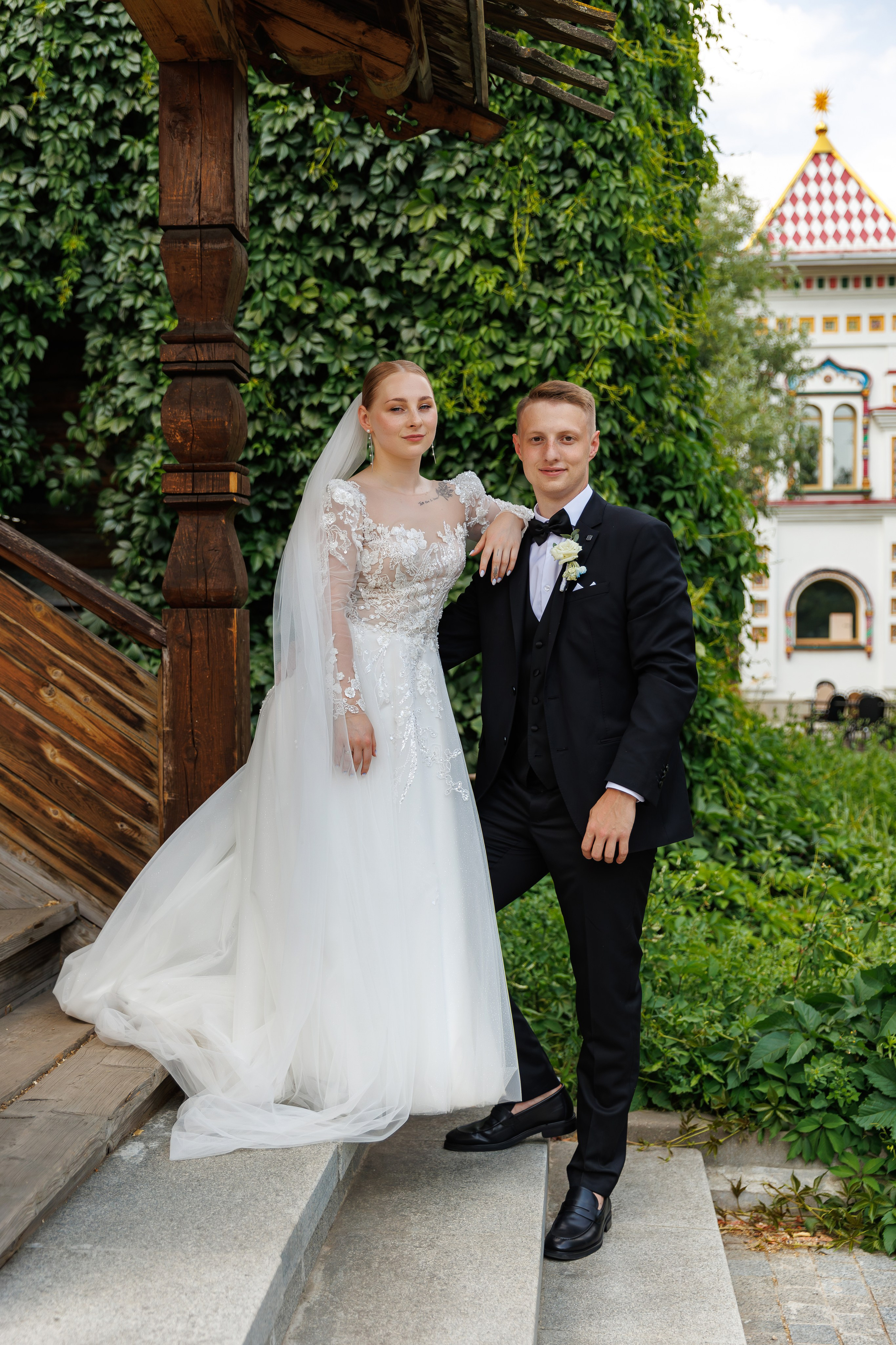 Свадебная фотосессия в Измайловском кремле. Свадебный фотограф Москва и МО Сергей Киржаев