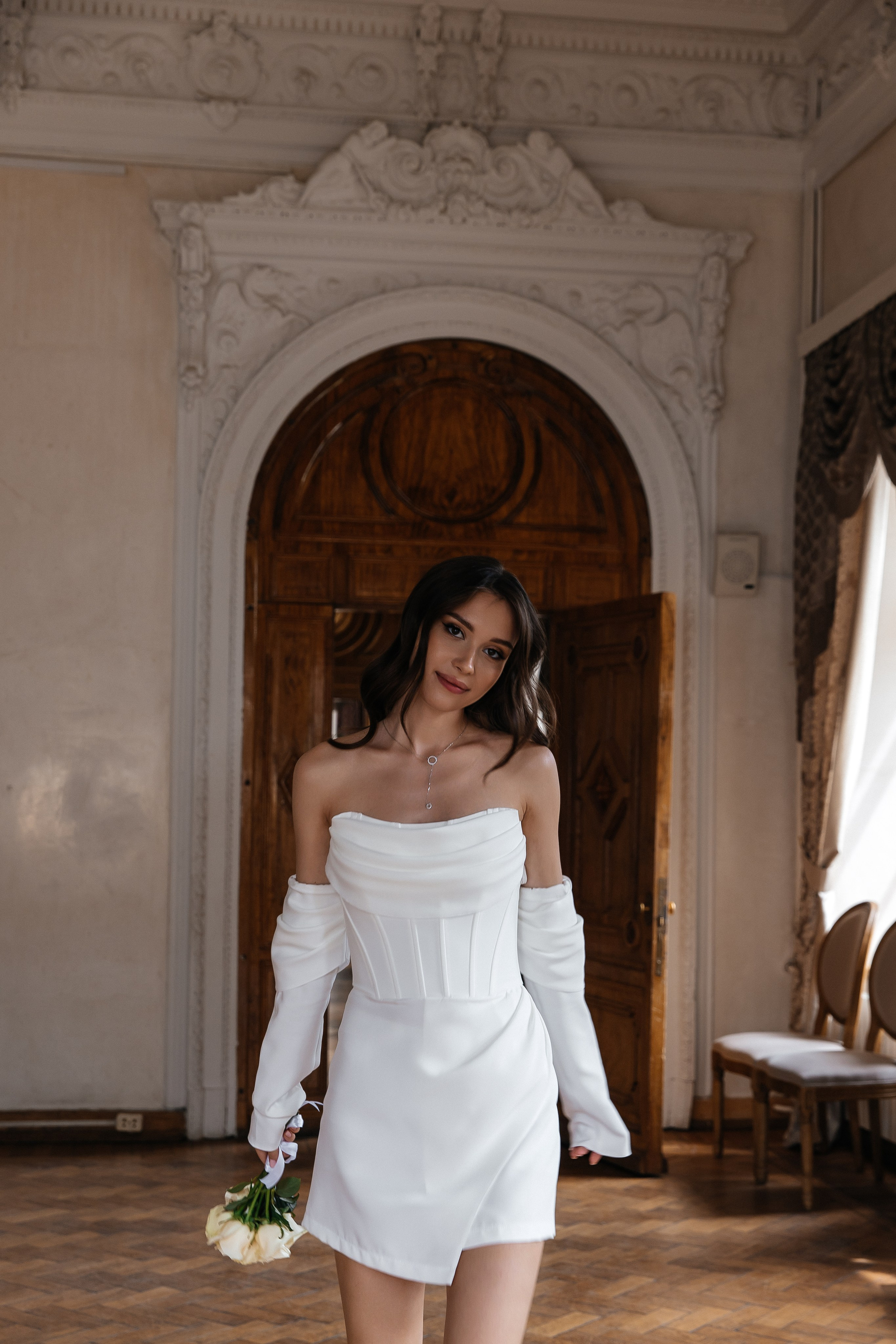 Даниил и Анастасия. Свадебная фотосессия в Библиотеке-читальне им. А. С. Пушкина. Фотограф и видеограф Анна Домашенко