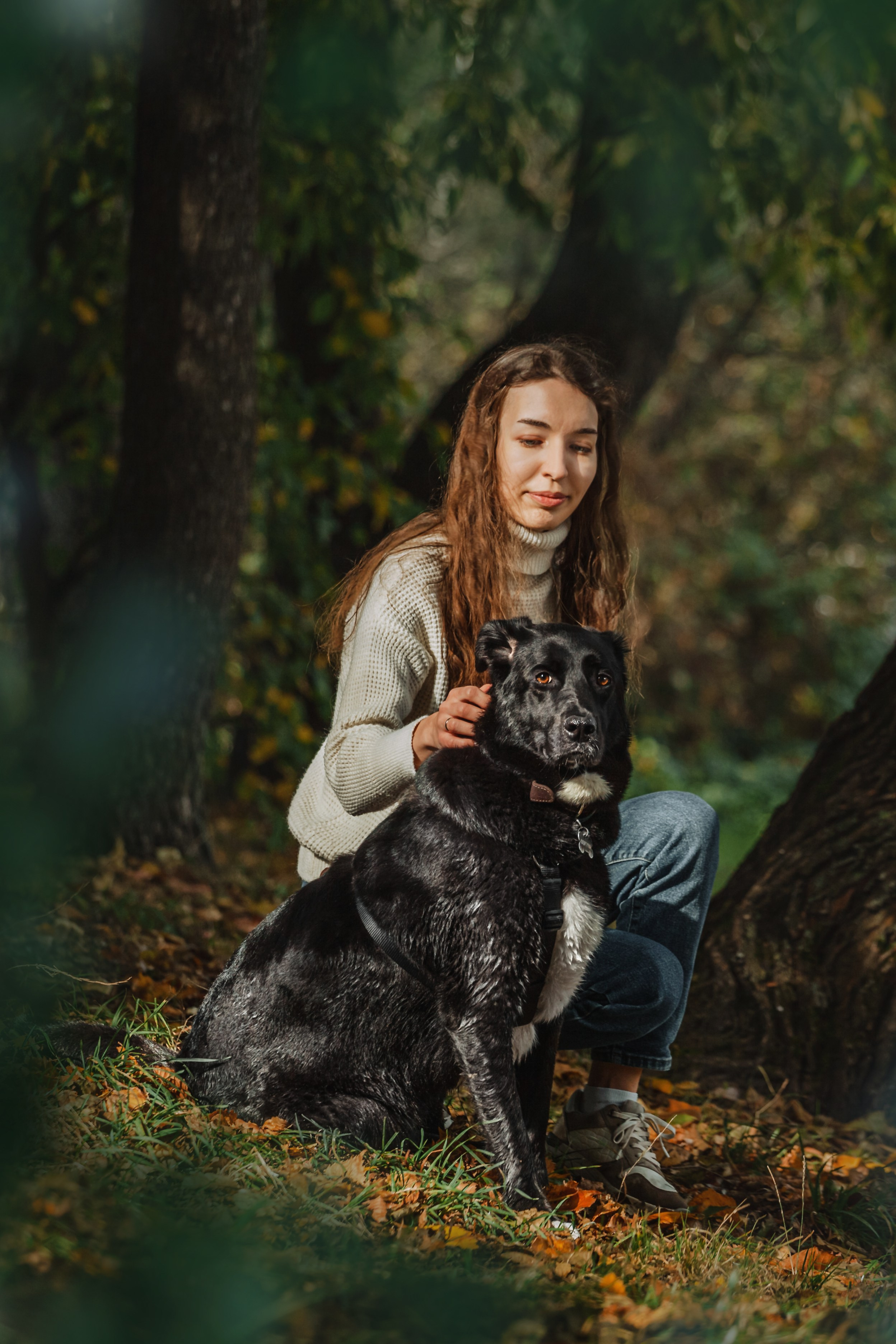 Юля и Фортуна. Фотограф-анималист Татьяна Степанова