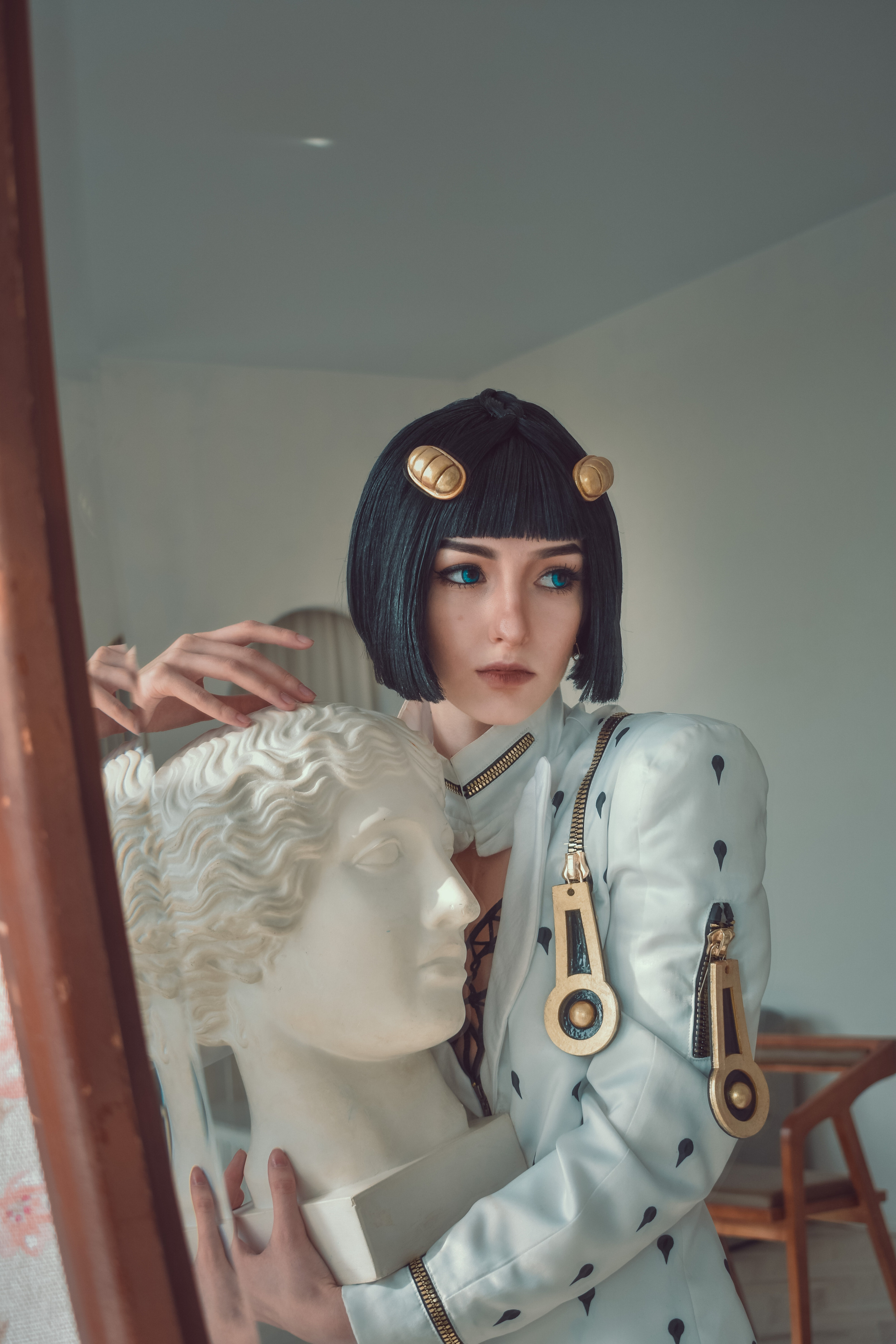 Невероятные приключения ДжоДжо: Бруно Бучелатти cosplay Tomoe Nebula