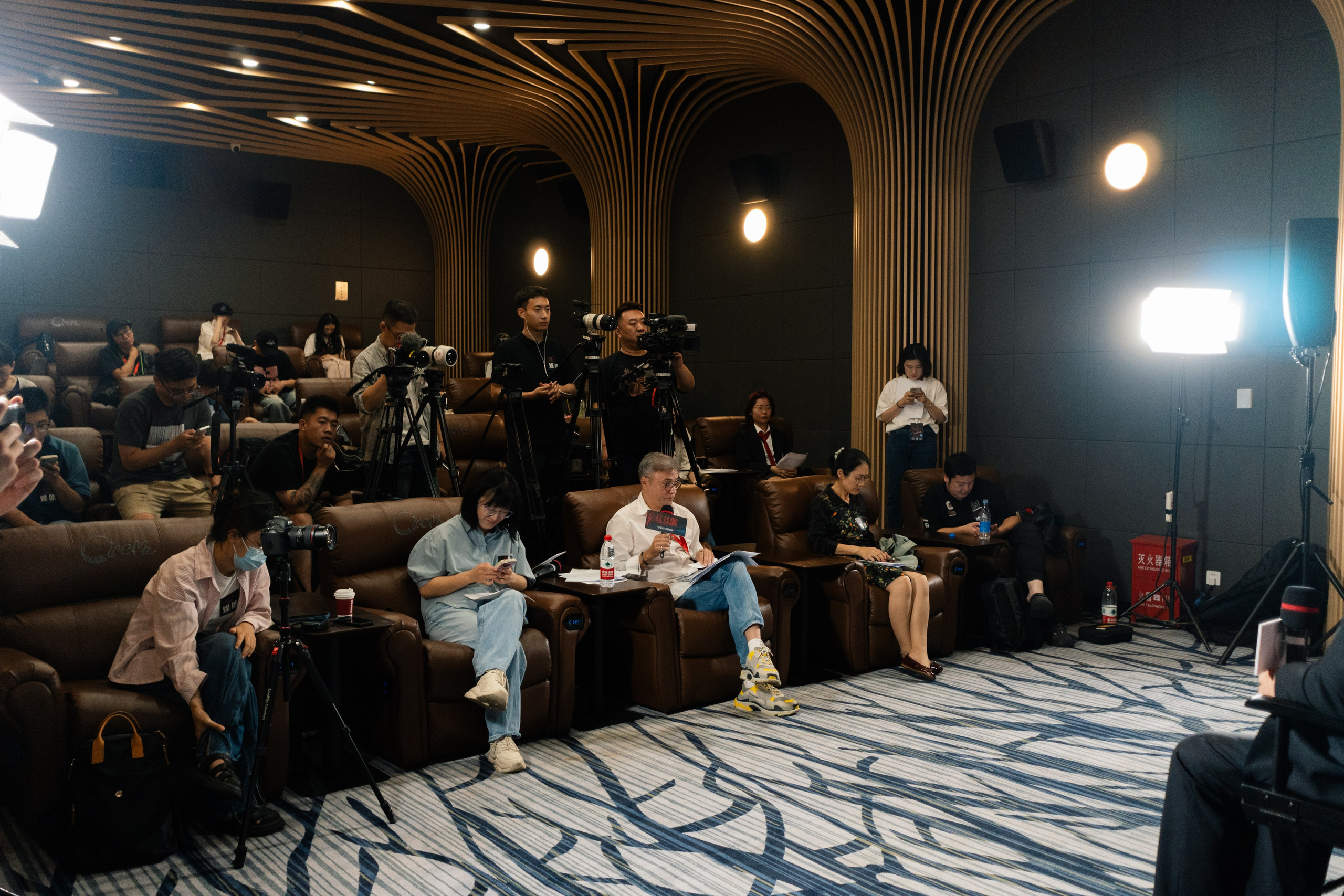 The film premiere of the “Red Silk”