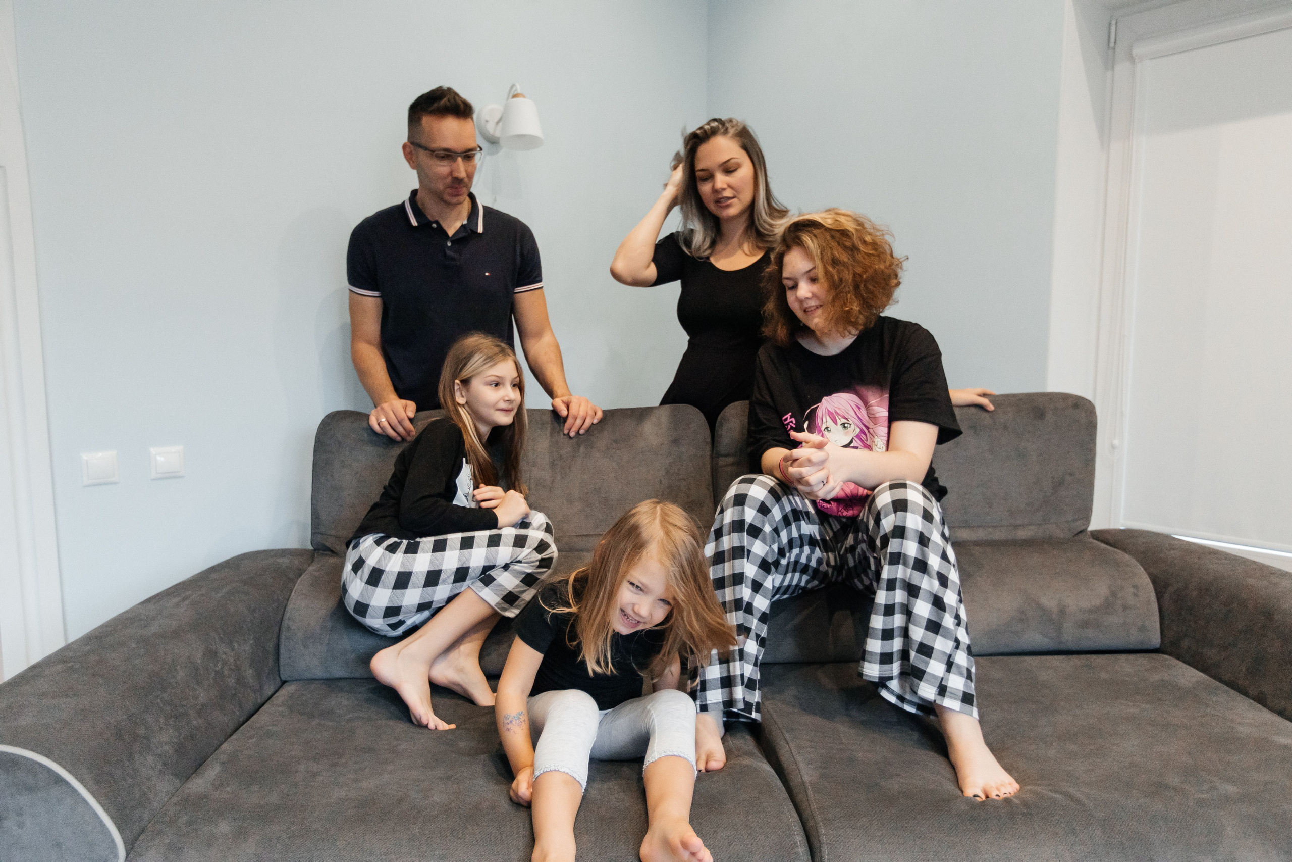 Игорь, Лера, Миля, Ксюша и Аня. Фотограф Таганрог Любимая Надя