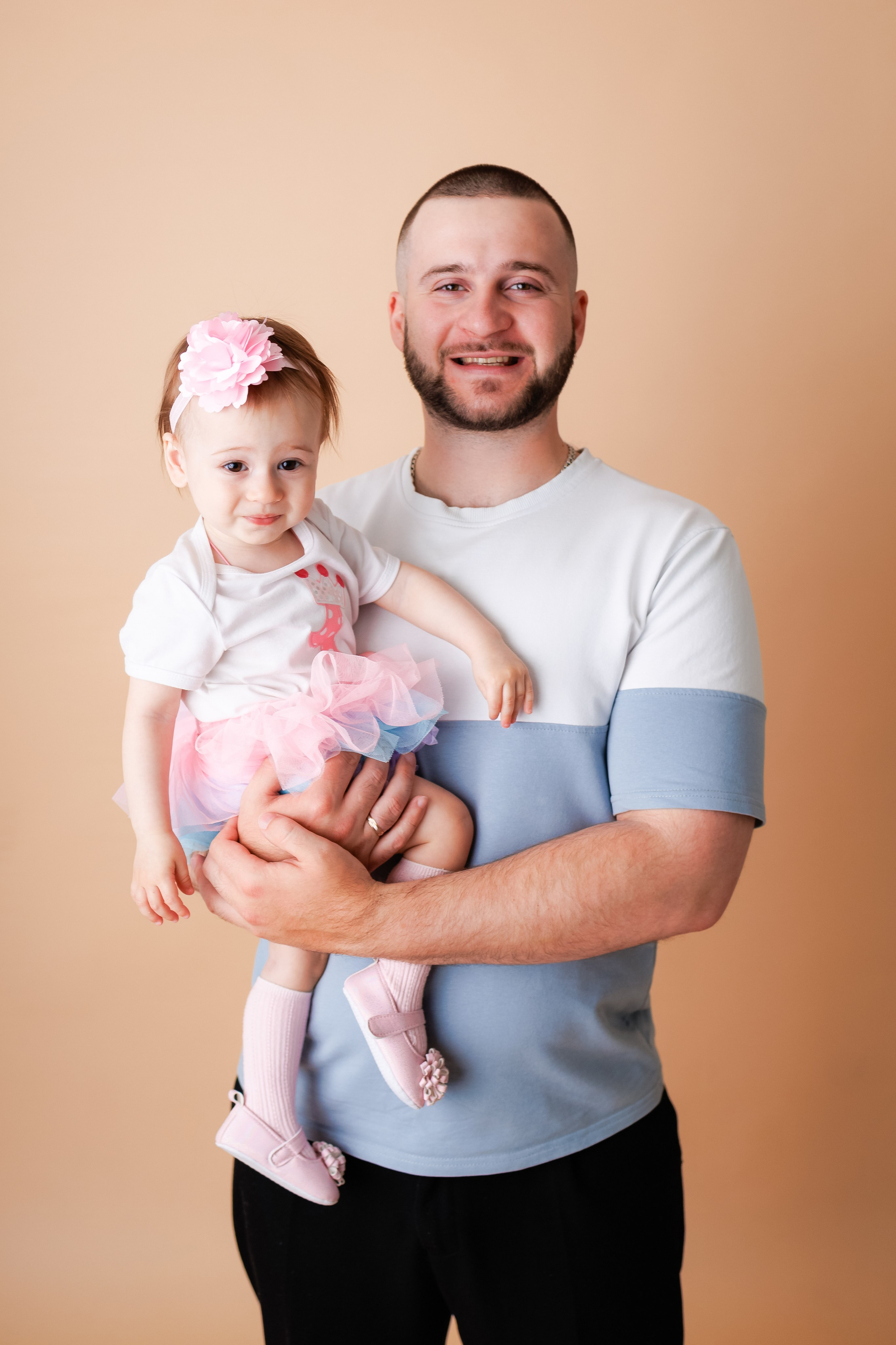 Анечке 1 годик. Фотограф новорожденный малышей Новосибирск