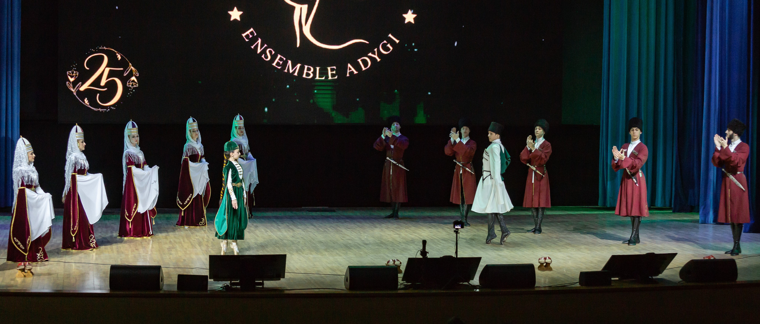 Юбилейный концерт танцевального коллектива «Адыги». Репортажный фотограф в Москве