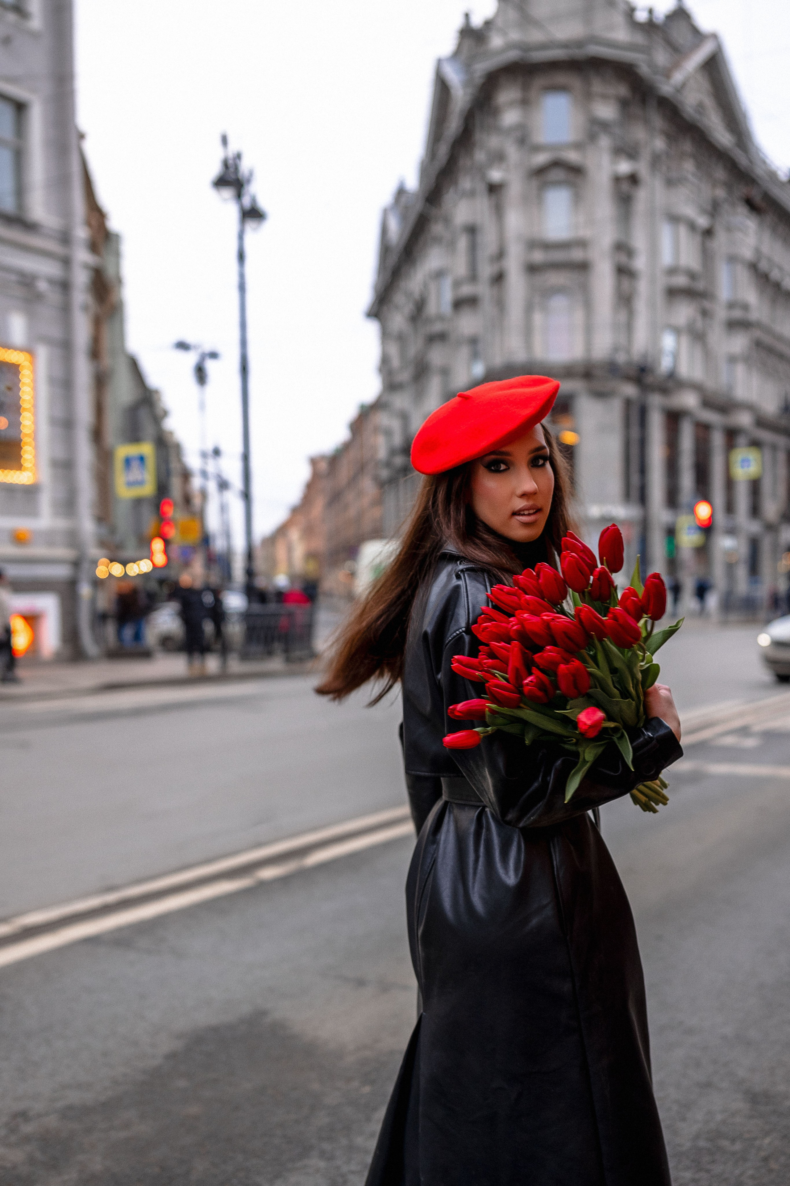 Ольга первая весенняя прогулка. Катерина Растокина фотограф в Санкт-Петербурге