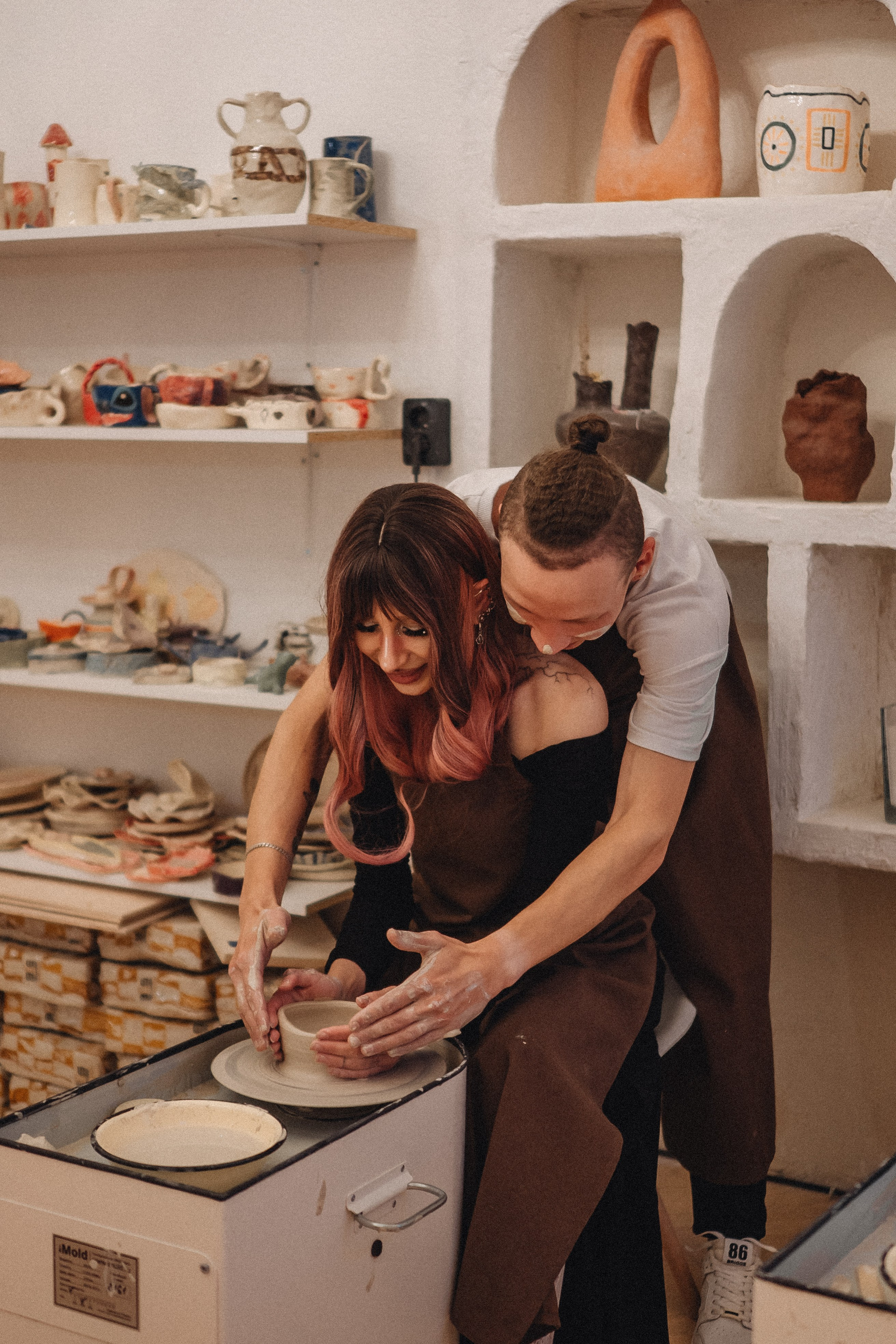 СВИДАНИЕ В ГОНЧАРНОЙ МАСТЕРСКОЙ. Профессиональный фотограф, Санкт-Петербург — Виктория Богомолова