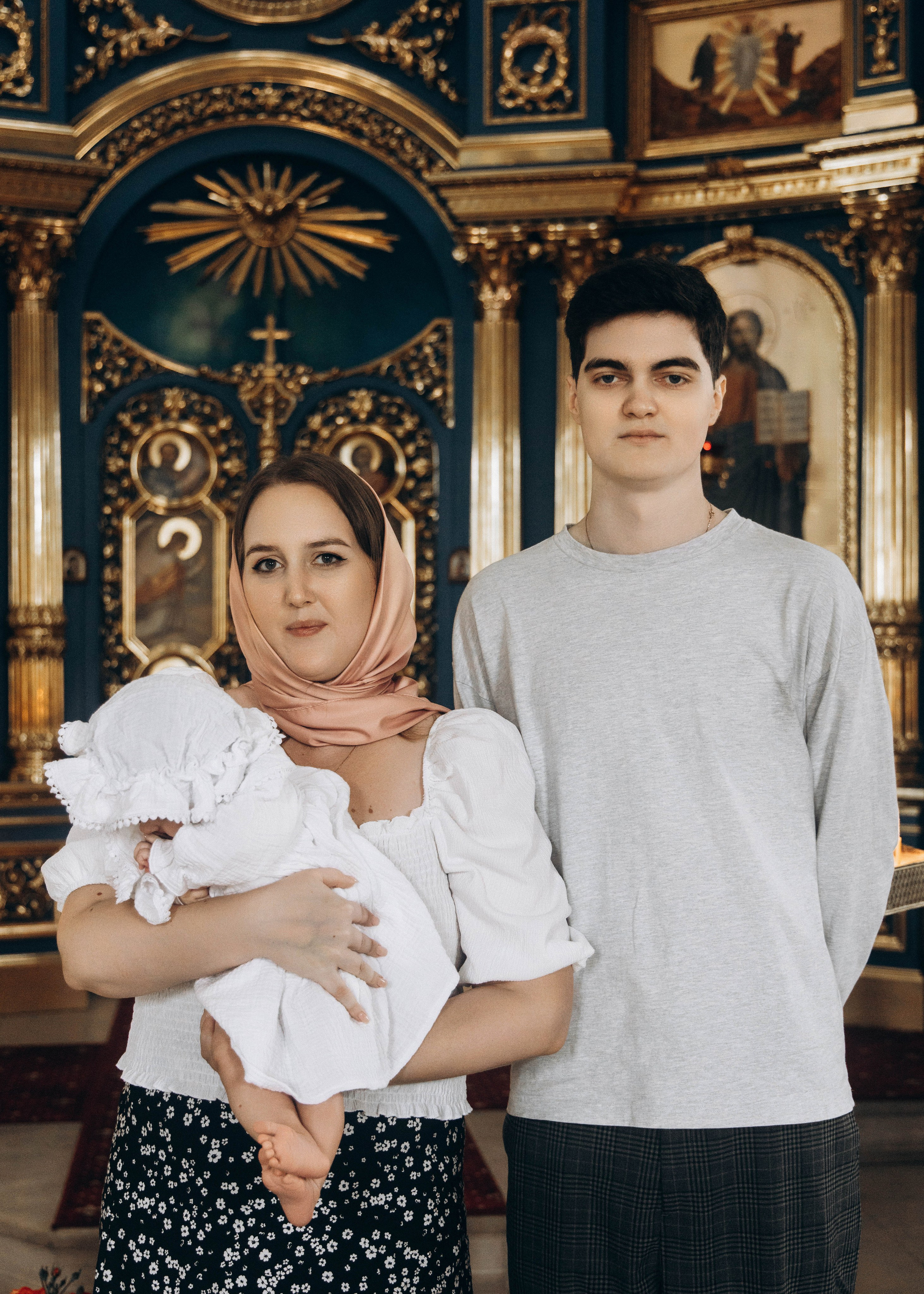 КРЕЩЕНИЕ. Фотосессия новорожденных в Москве и Московской области