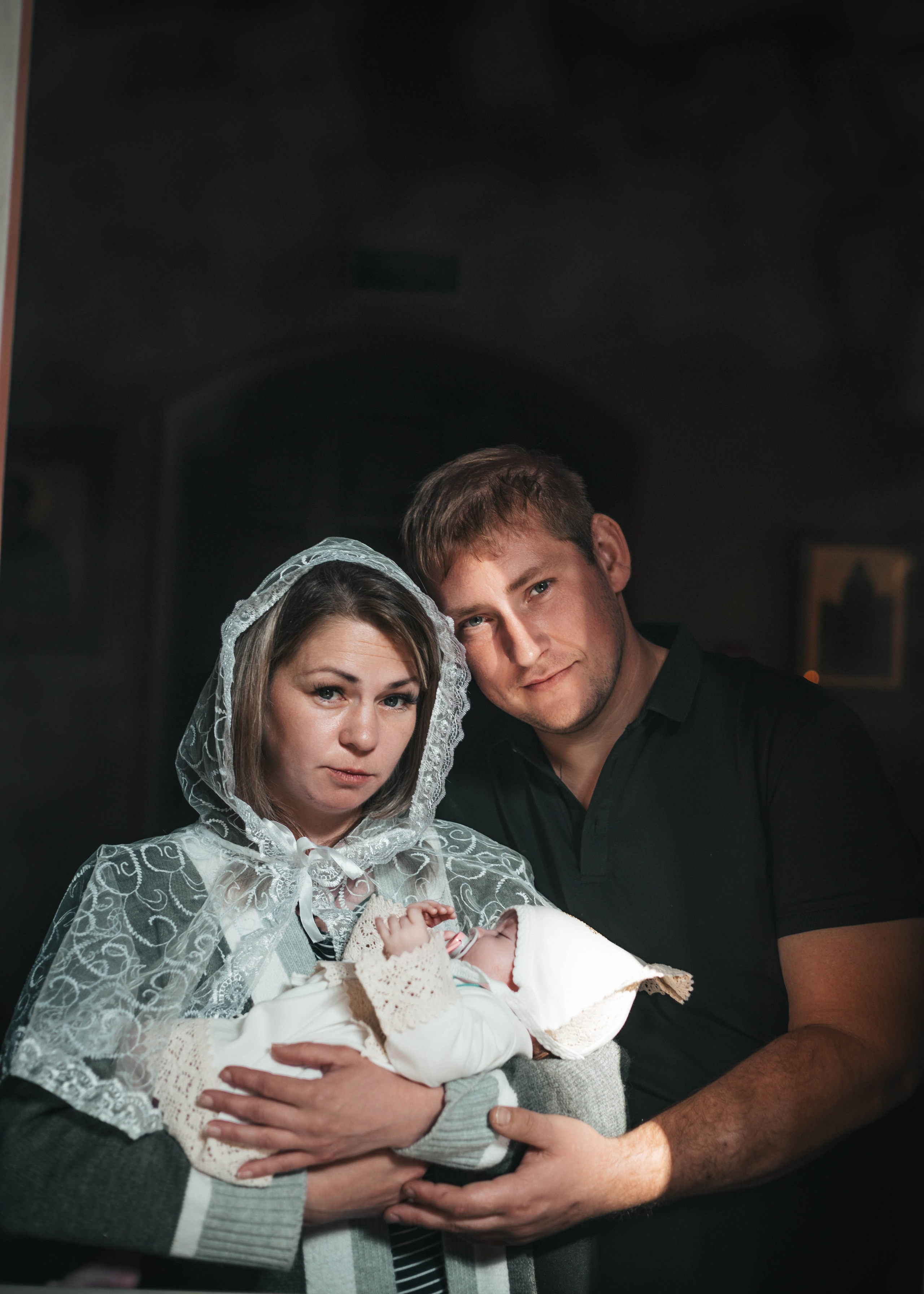 КРЕЩЕНИЕ. Фотосессия новорожденных в Москве и Московской области