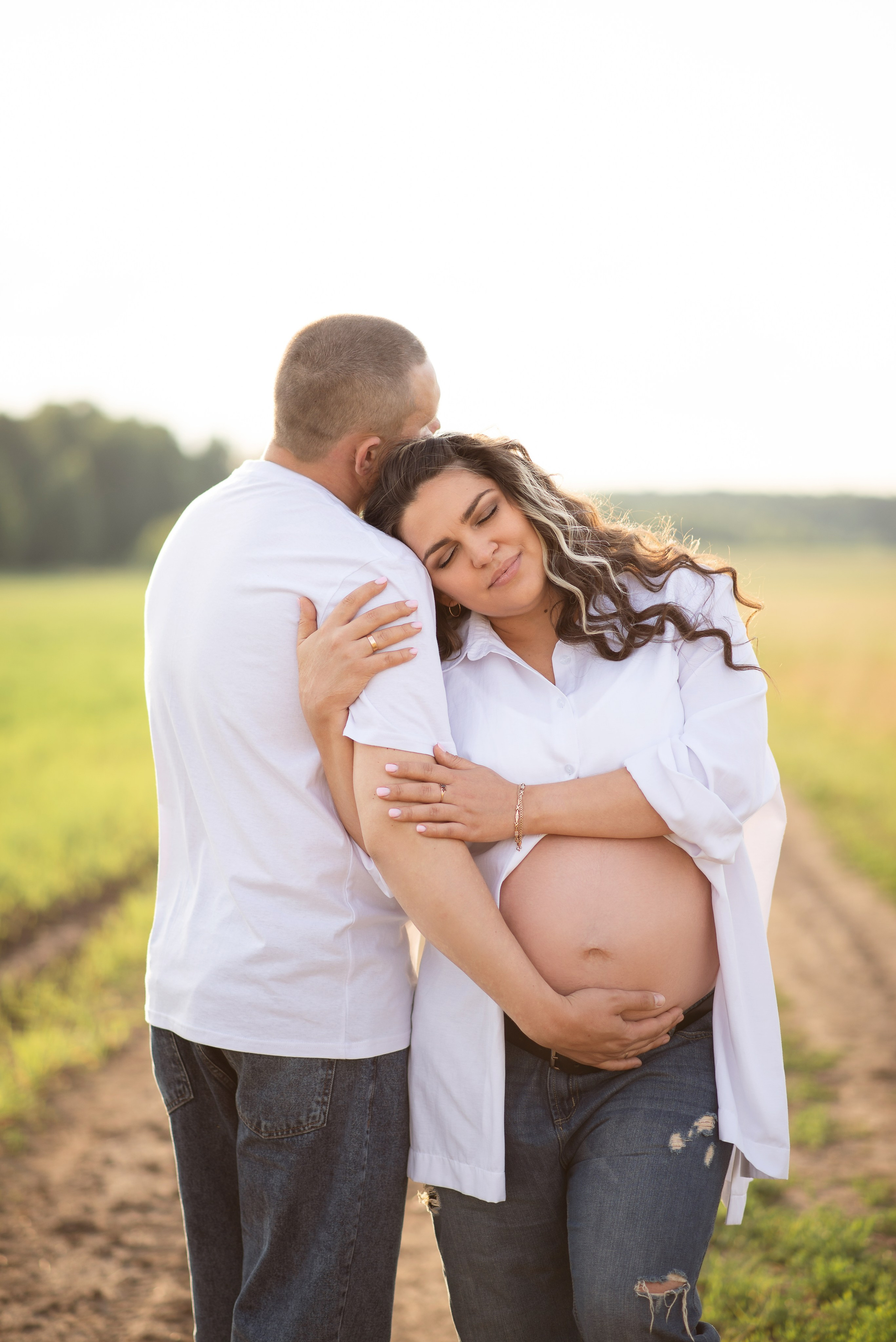 Съемка в поле. Фотограф новорожденных Екатеринбург, Первоуральск