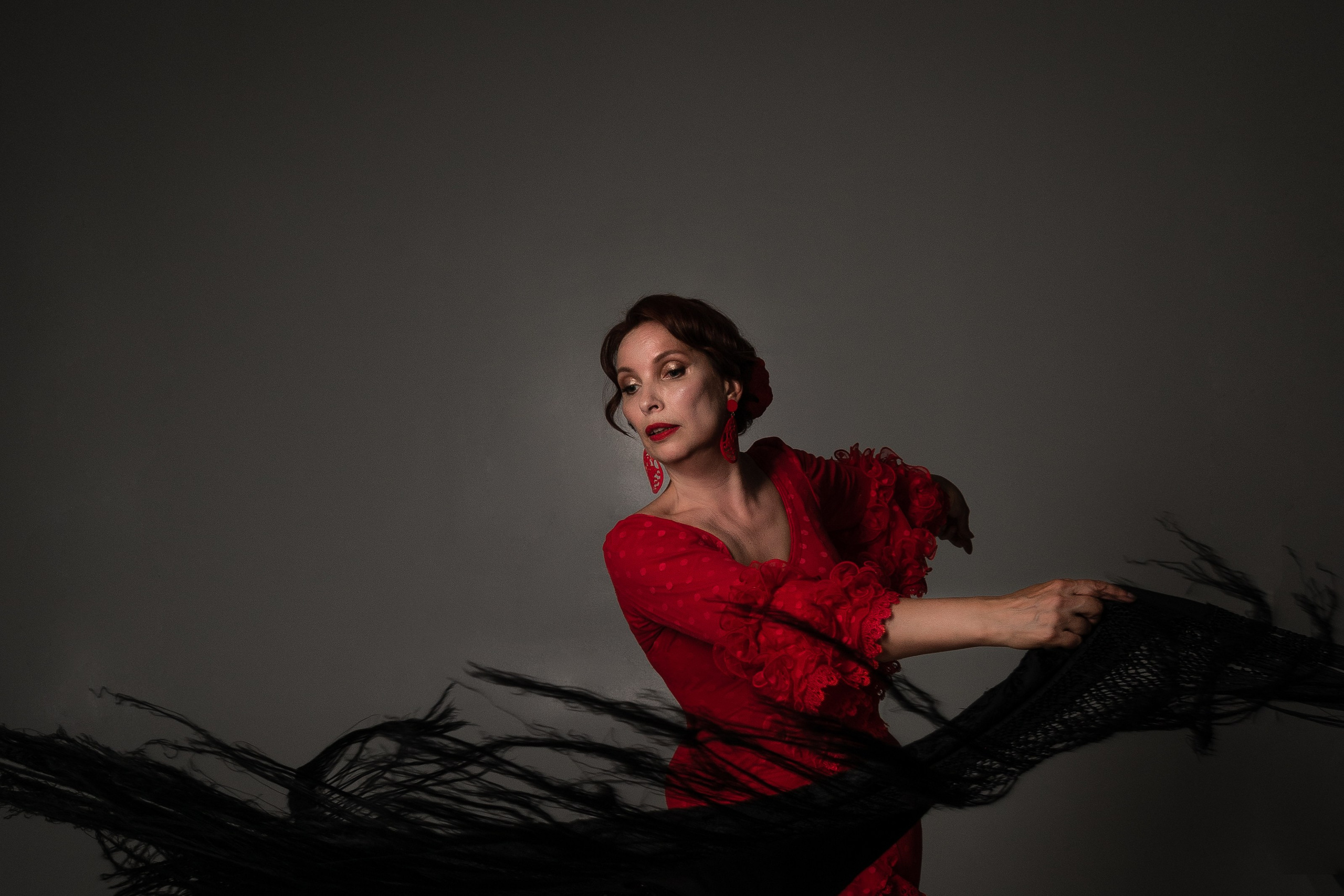 Фотосессия для танцовщицы фламенко. Портретный фотограф в Москве Гульнара Миннуллина