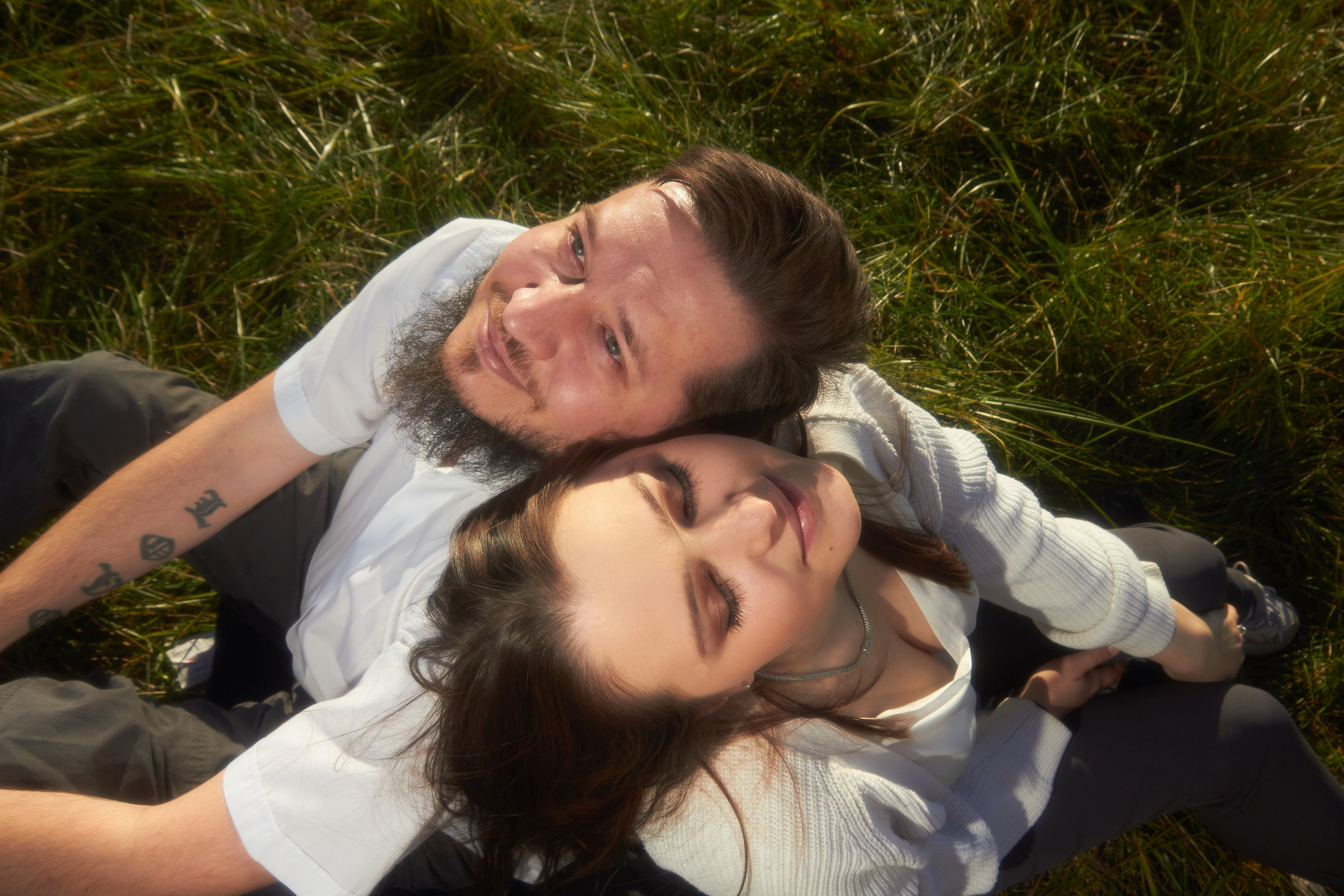 Прогулка с парой в поле. Фотограф Сергей Яркин