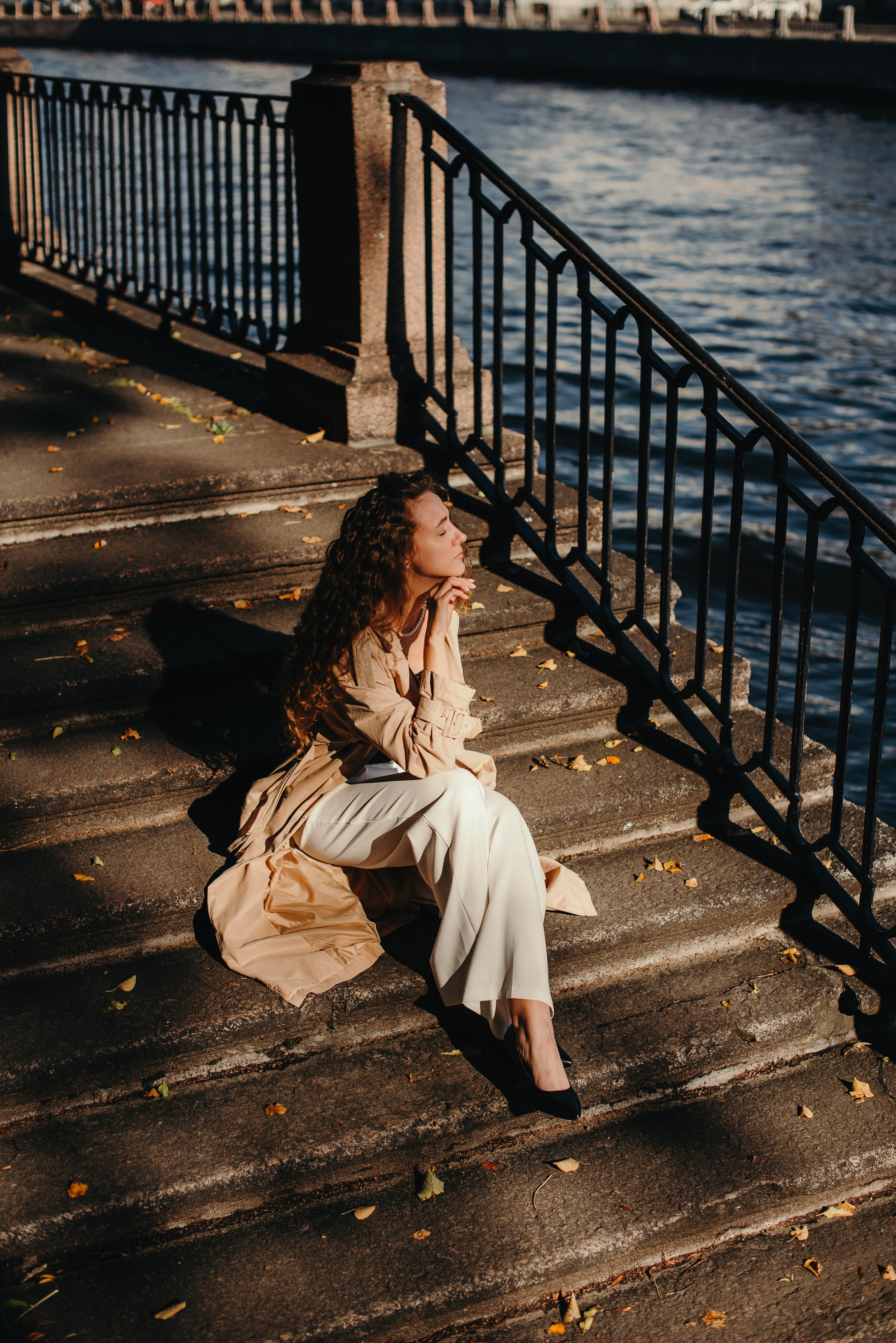 Фотосессия девушки в парке