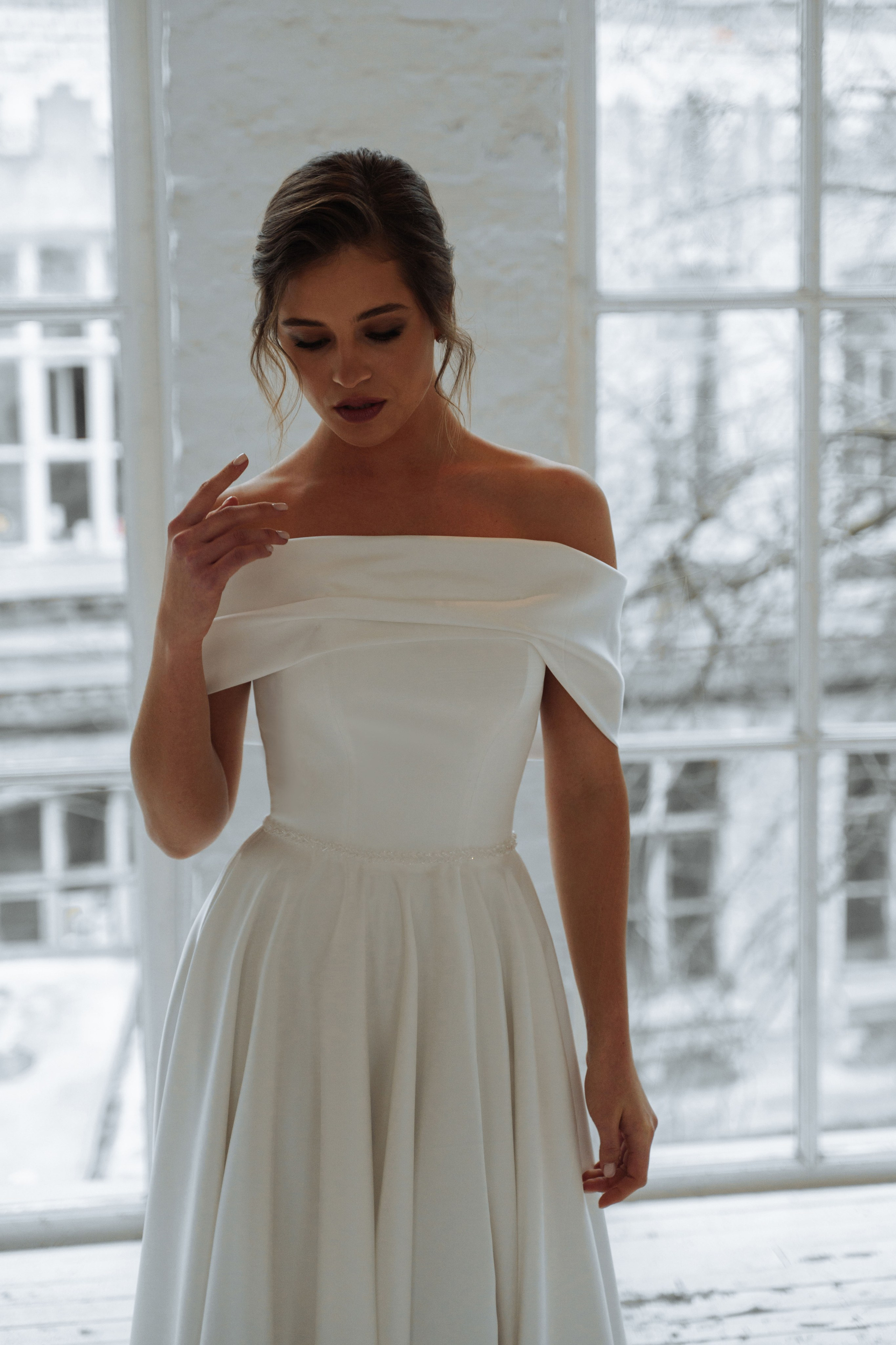 Съемка свадебного каталога бренда BERTINA DESIGN с Кристиной. Свадебный и портретный фотограф Клипа Максим