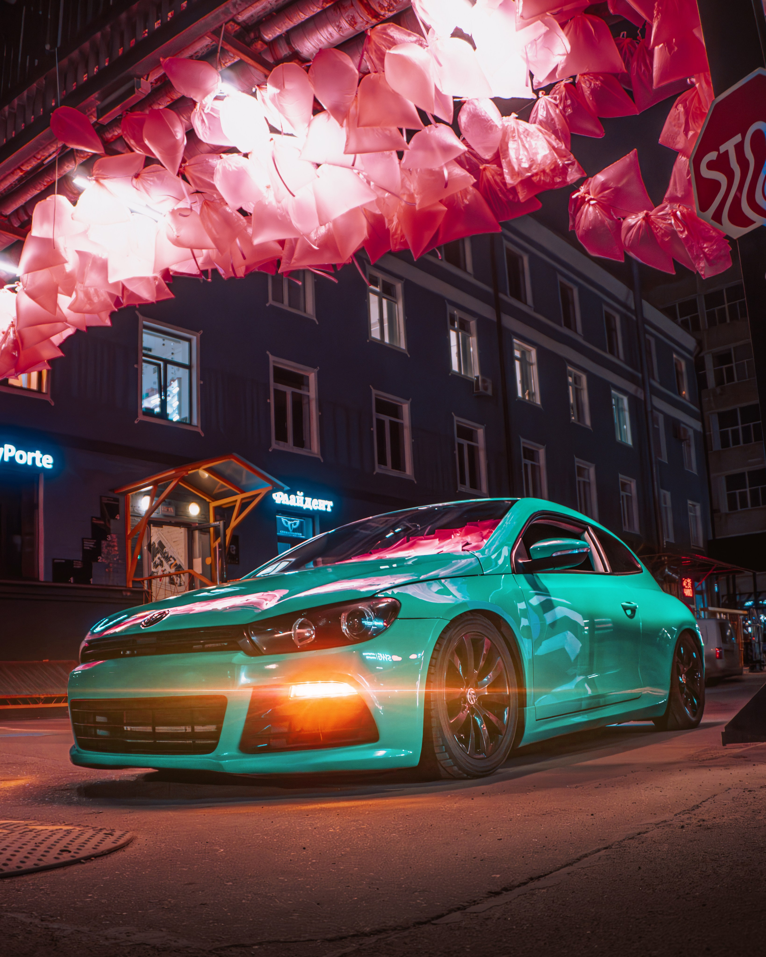 VOLKSWAGEN SCIROCCO. Автомобильный фотограф в Москве