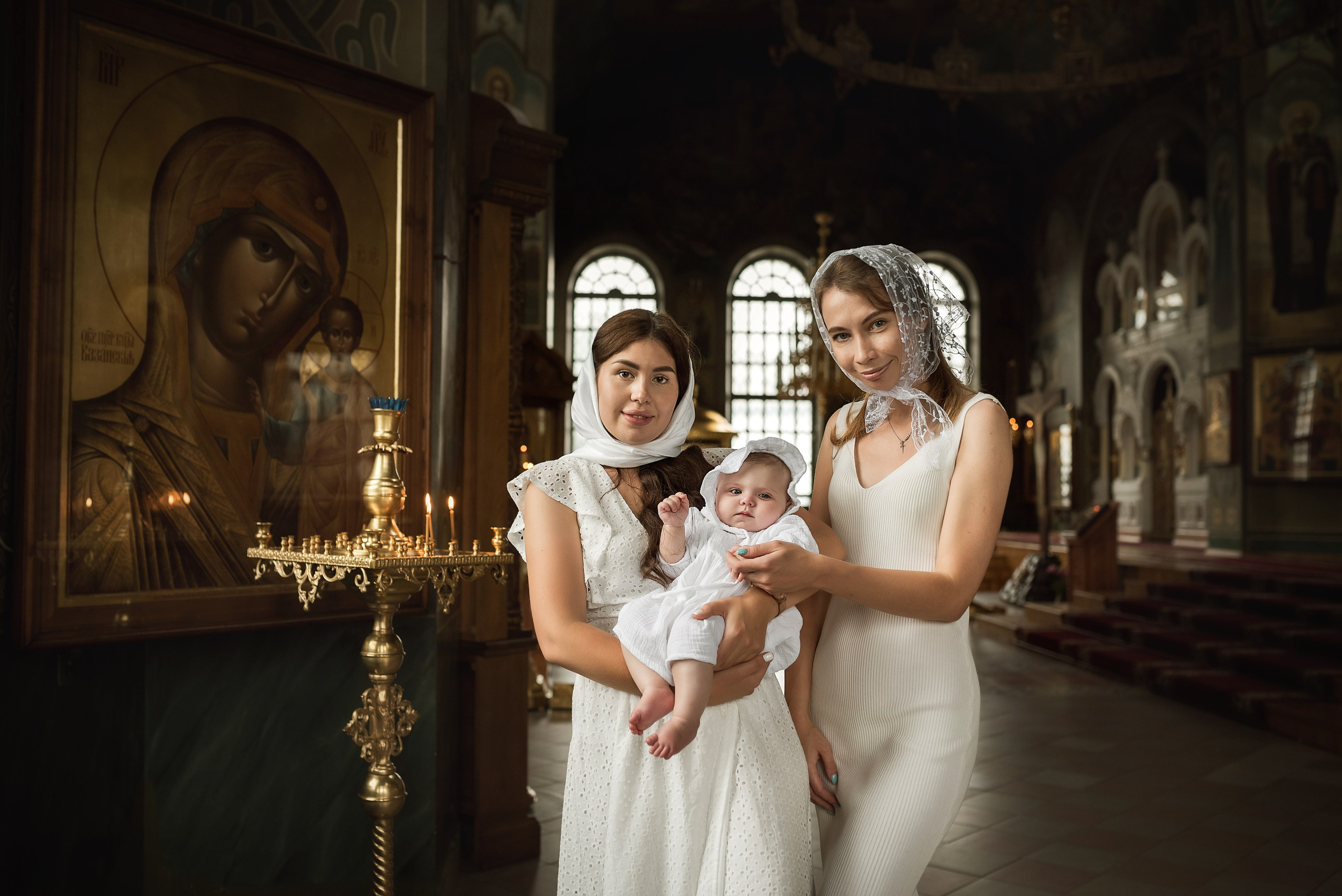 Крещение Марии Храм Преполовения Пятидесятницы. Семейный фотограф в Ростове-на-Дону Татьяна Литвинова