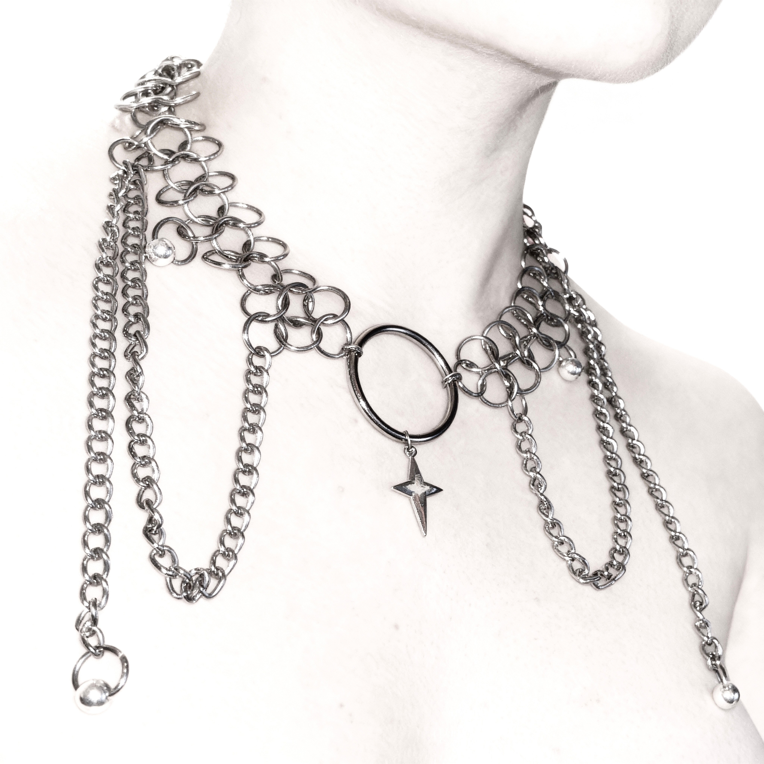 Чокеры из кольчуги. Украшения из кольчуги в Москве Соня Спросонья