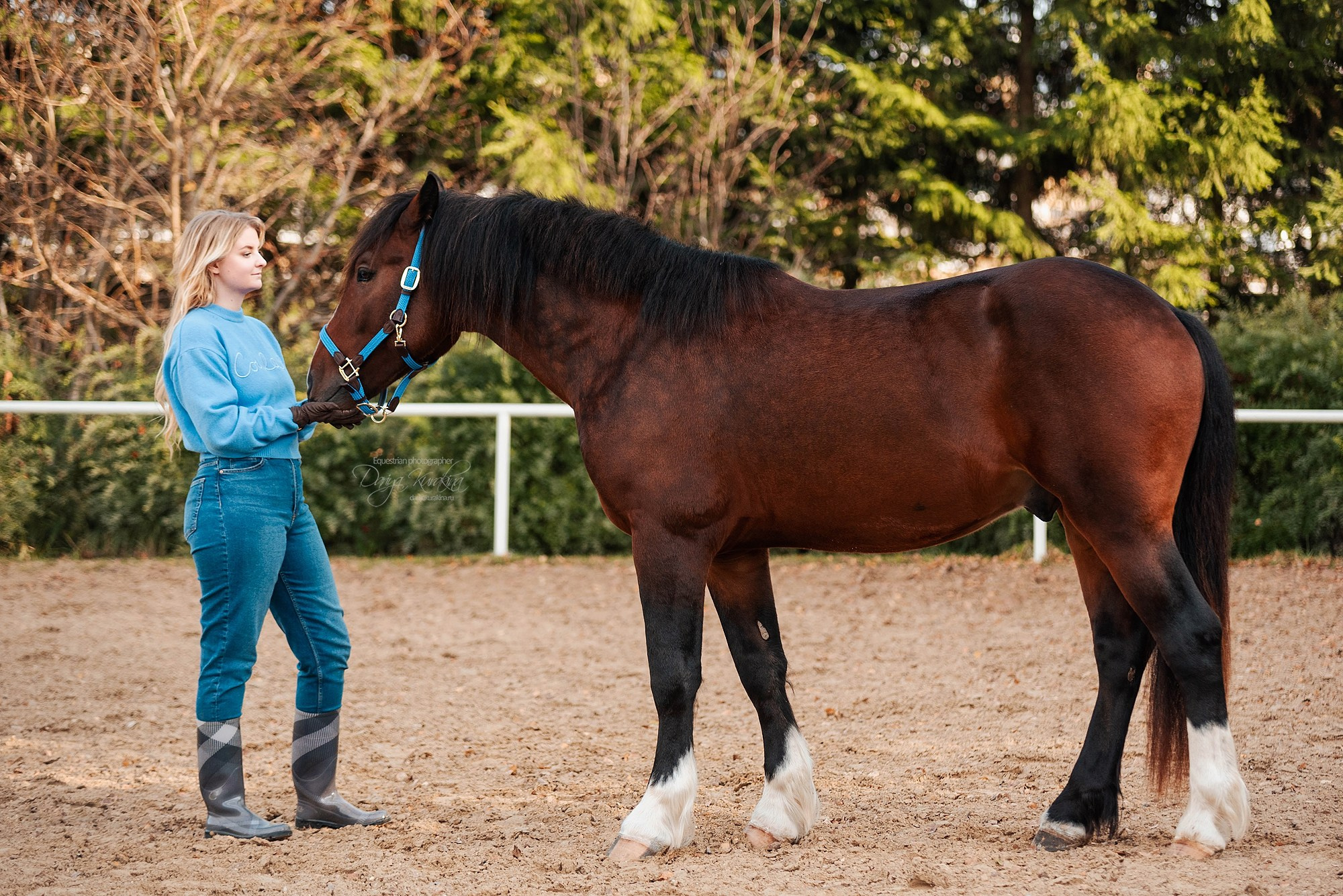 Анастасия, Татьяна и Волконский. Конный фотограф Куракина Дарья • Фотосессии с лошадьми