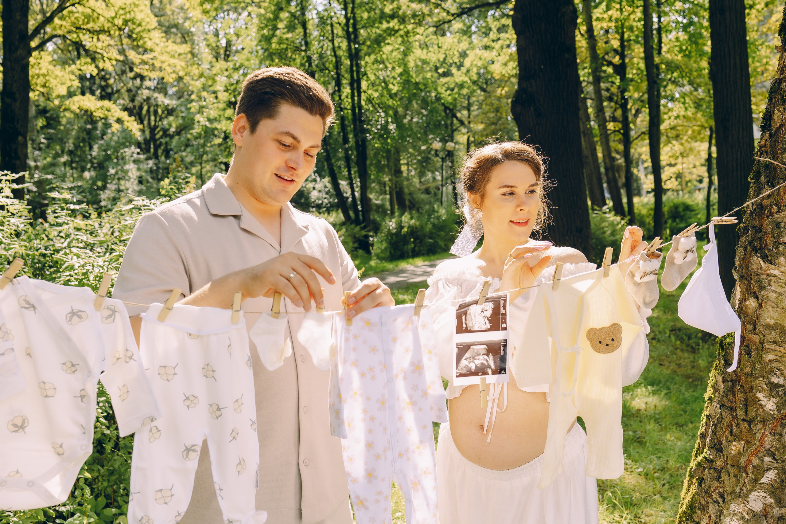Нежная история на природе. Семейный Фотограф в Москве Евгения Симоненко