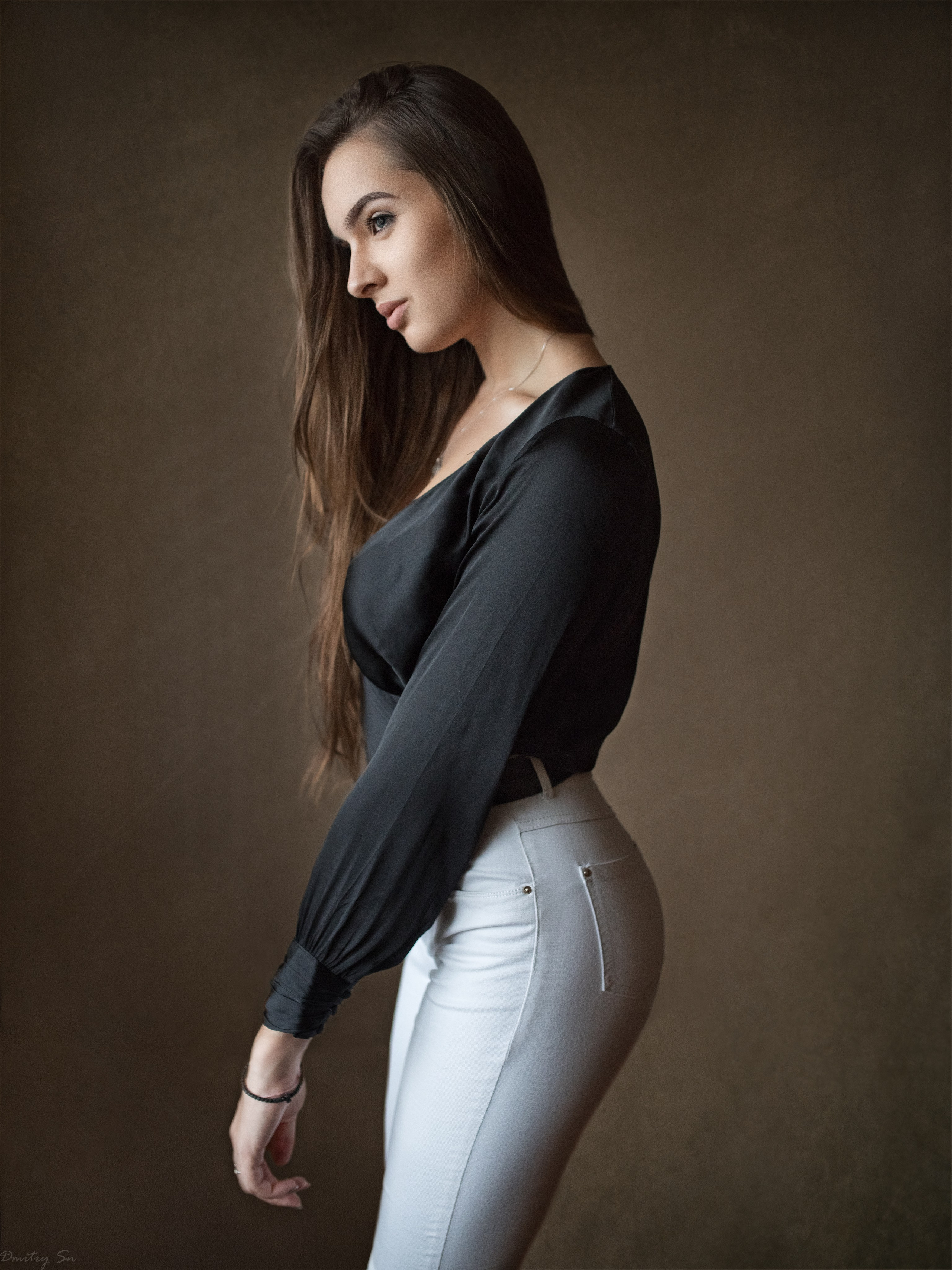 Портретная съемка у окна с Натальей для «себя»