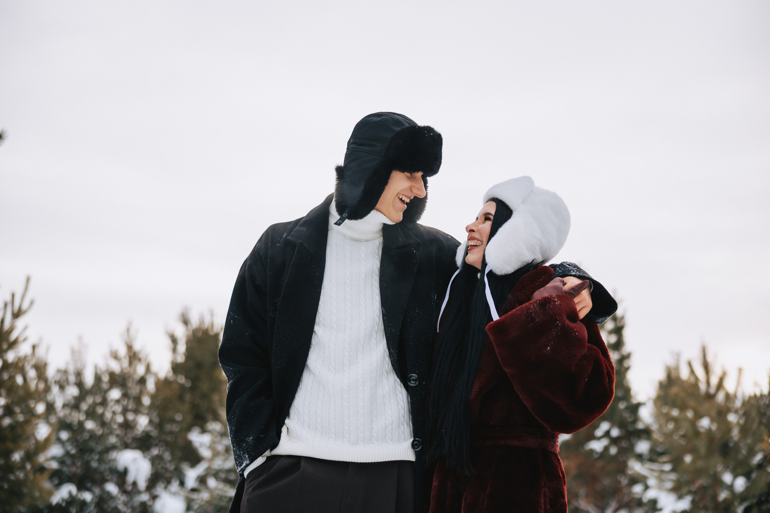 Зимняя прогулка. Свадебный и семейный фотограф в Екатеринбурге Бондаренко Евгений