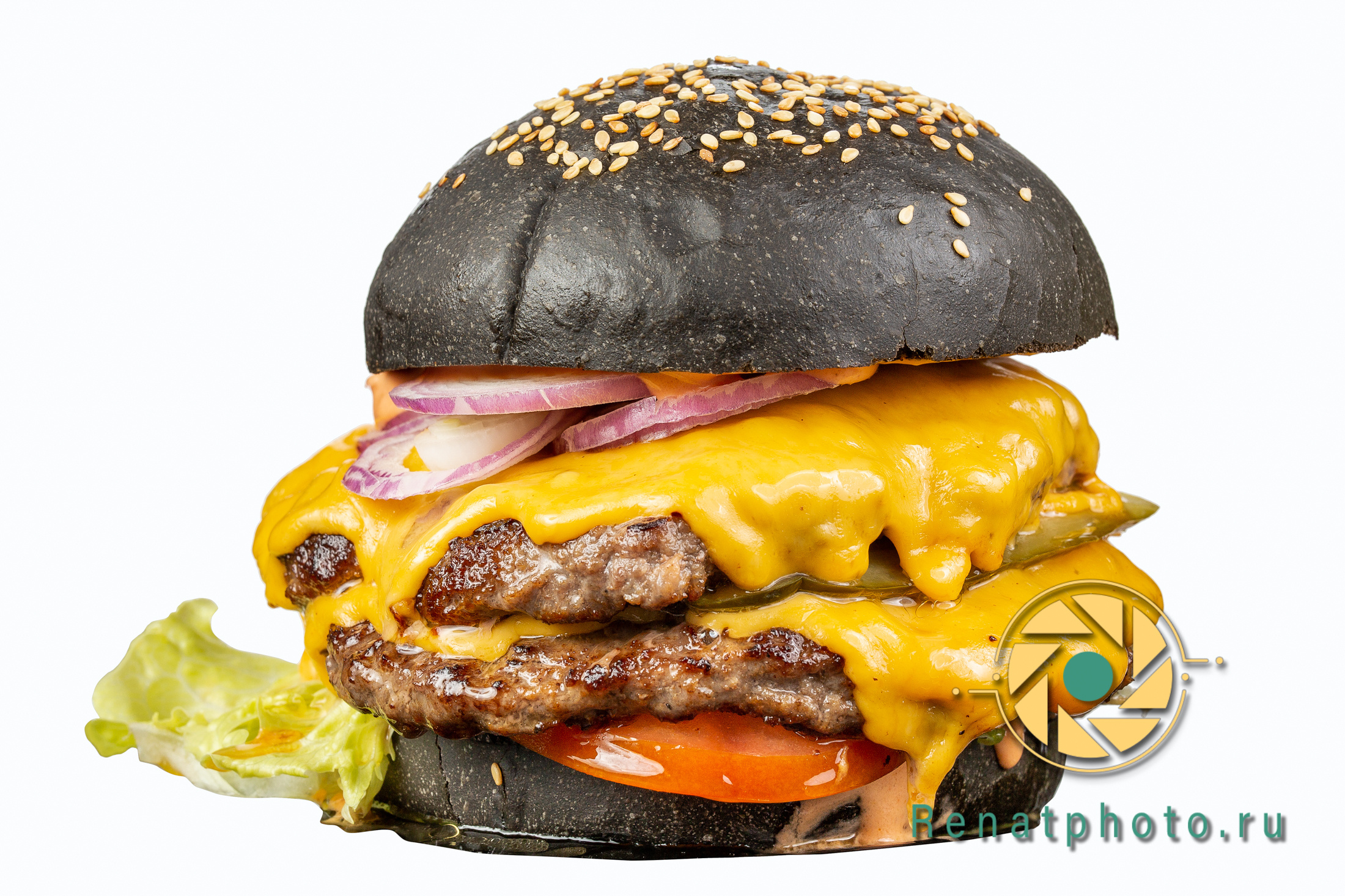 Renatphoto-фотосъёмка бургер, профессионально и быстро. Профессиональная фотосъёмка интерьеров, предметная фотосессия еды для меню г. Анапа