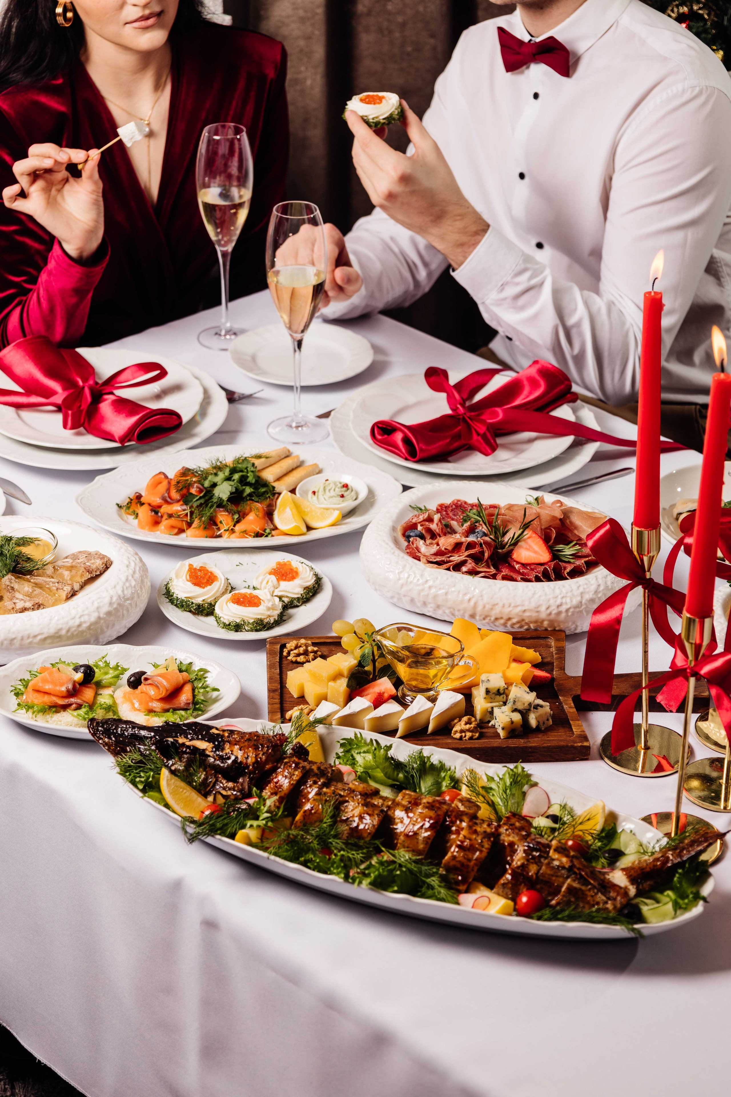 Новогодний ужин от ЦВО. Фотограф в Тюмени Башмакова Анна