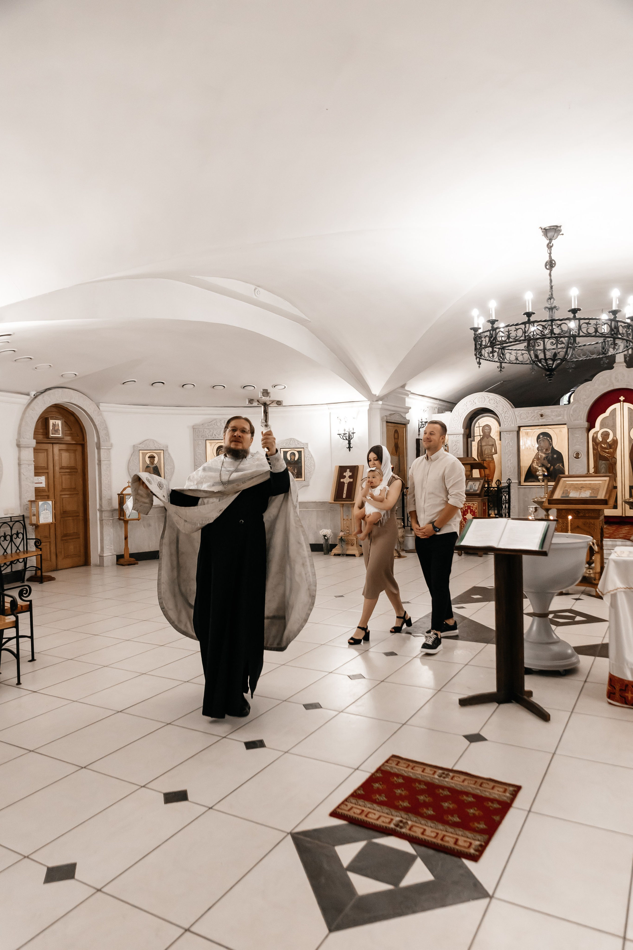 Крещение Ксении. Семейный фотограф Минск Усова Ольга