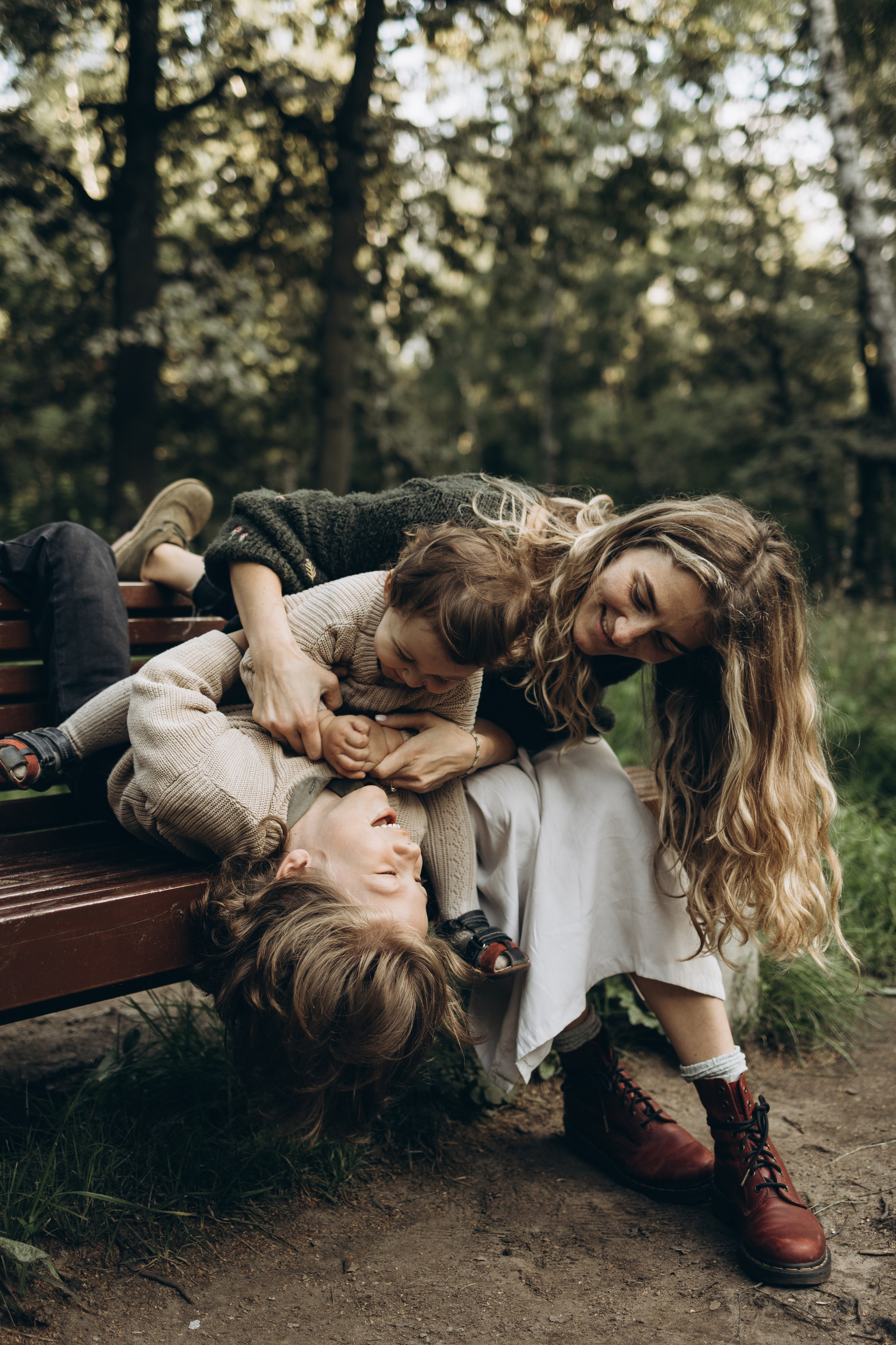 Прогулка с Парке Сокольники. Семейный фотограф в Москве Виктория Ястребинская