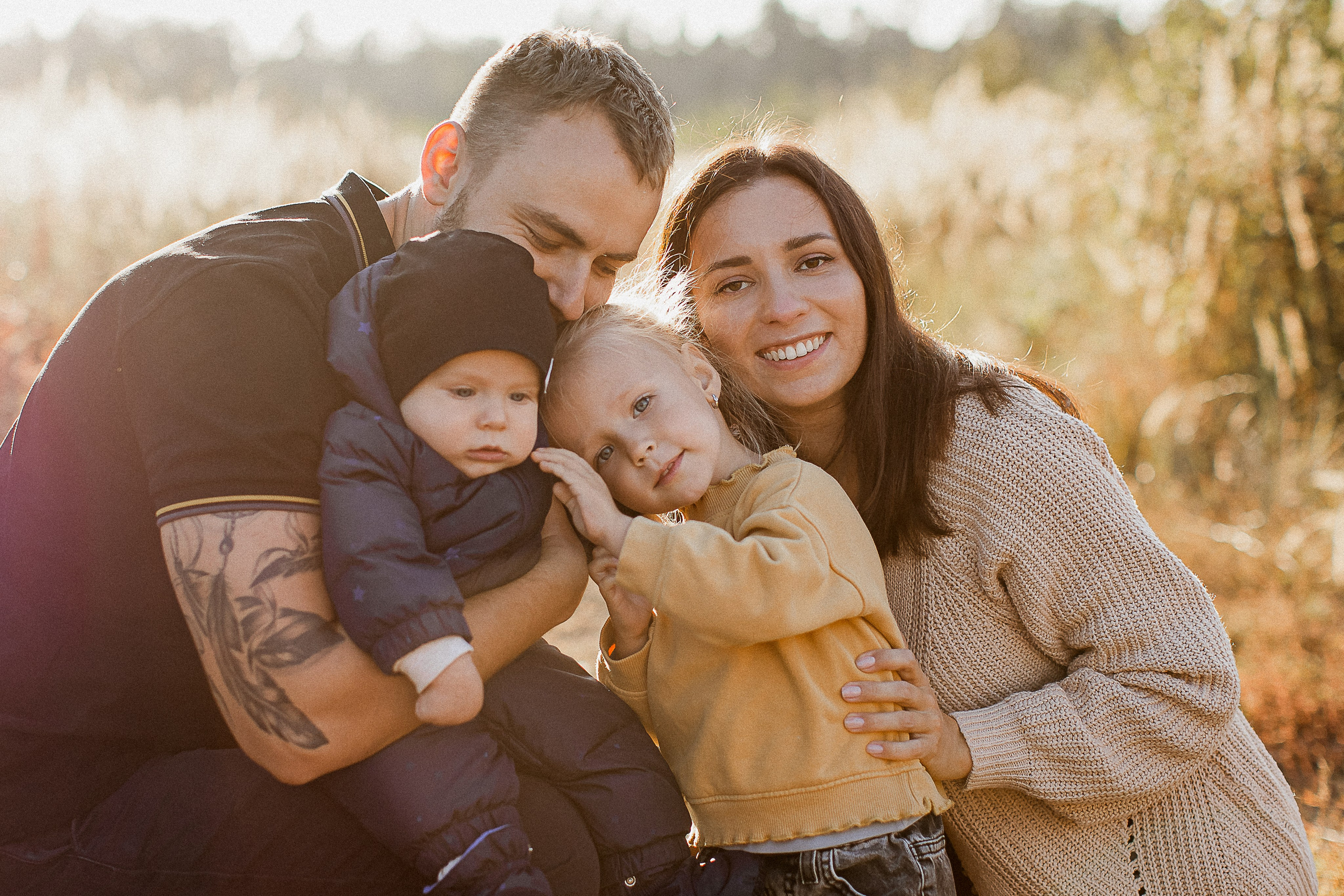 Настя, Алексей, Дарина и Сеня. Your story in photos