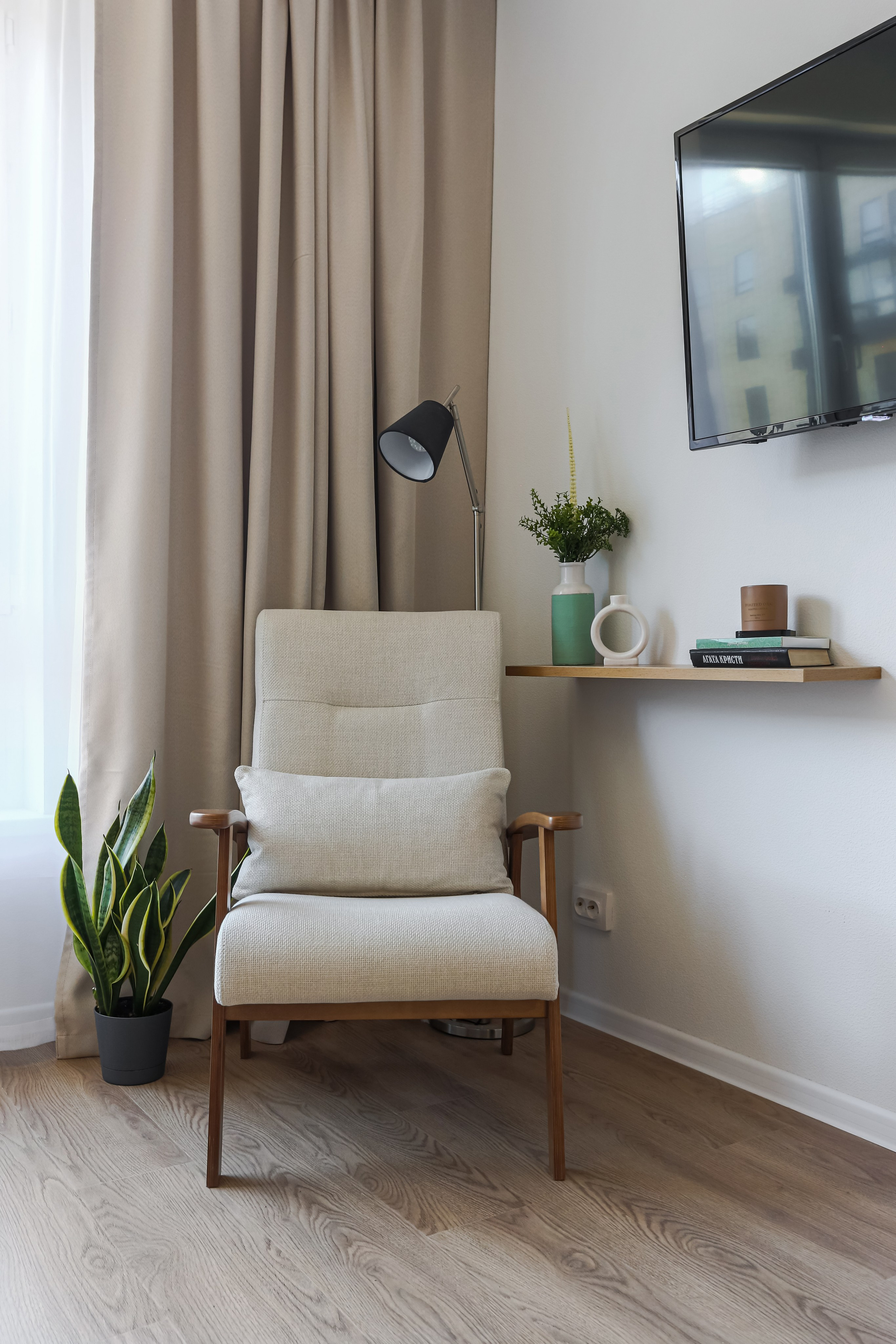 Интерьерная съёмка. Екатерина Хамзина