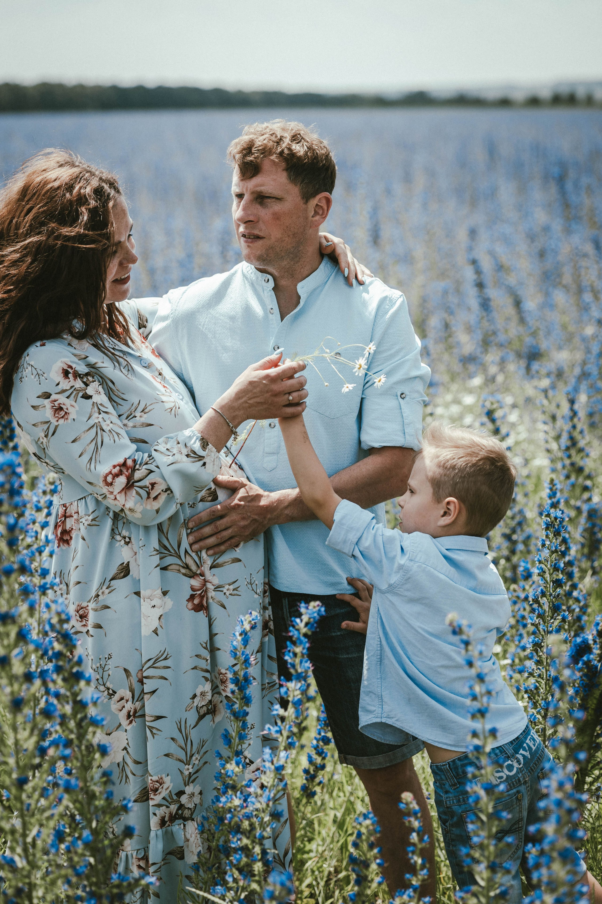 В ожидании чуда Алёна & Сергей, дети и собака. Коммерческий фотограф