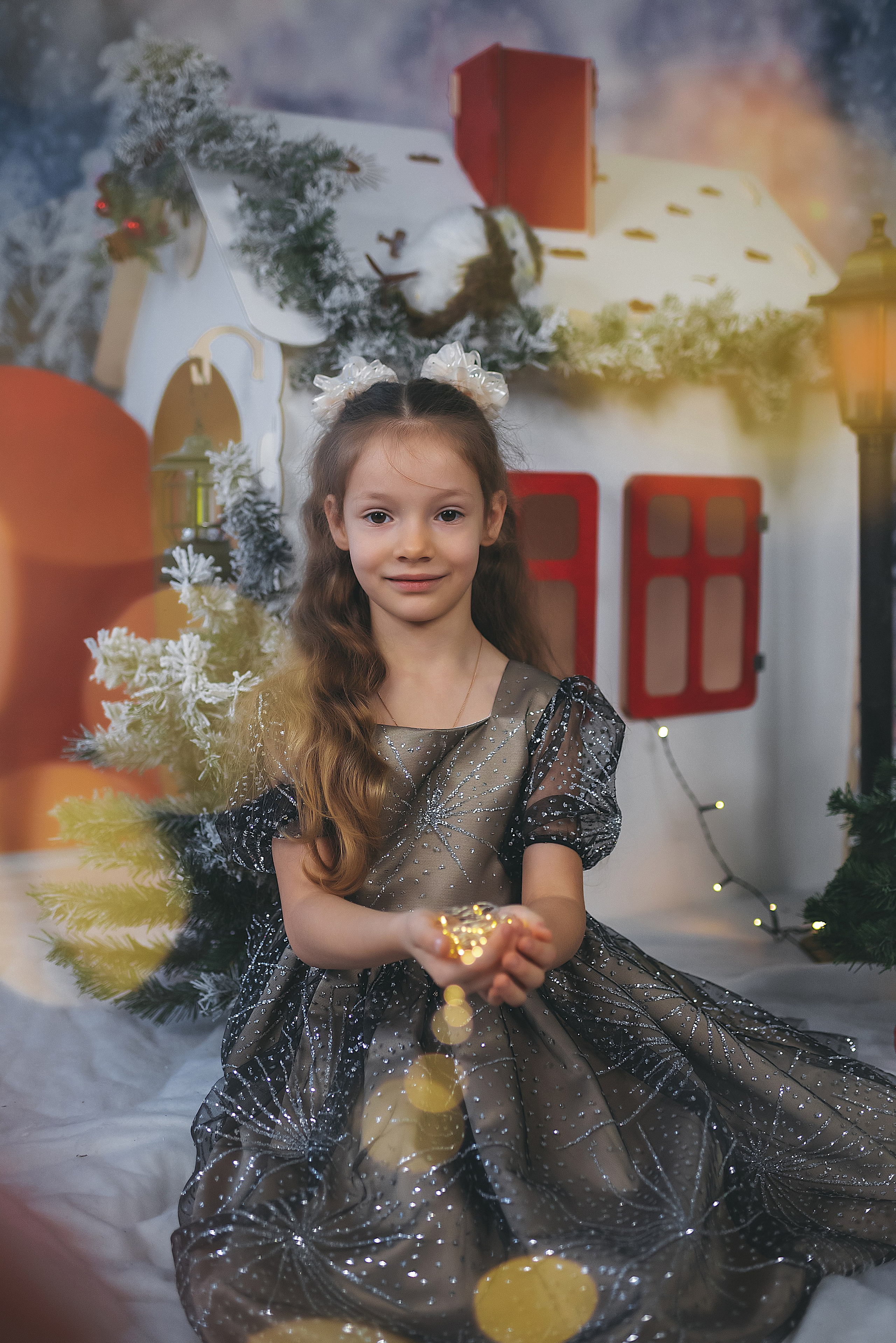 Проект «Новогодний домик». Семейный и детский фотограф в Тейково