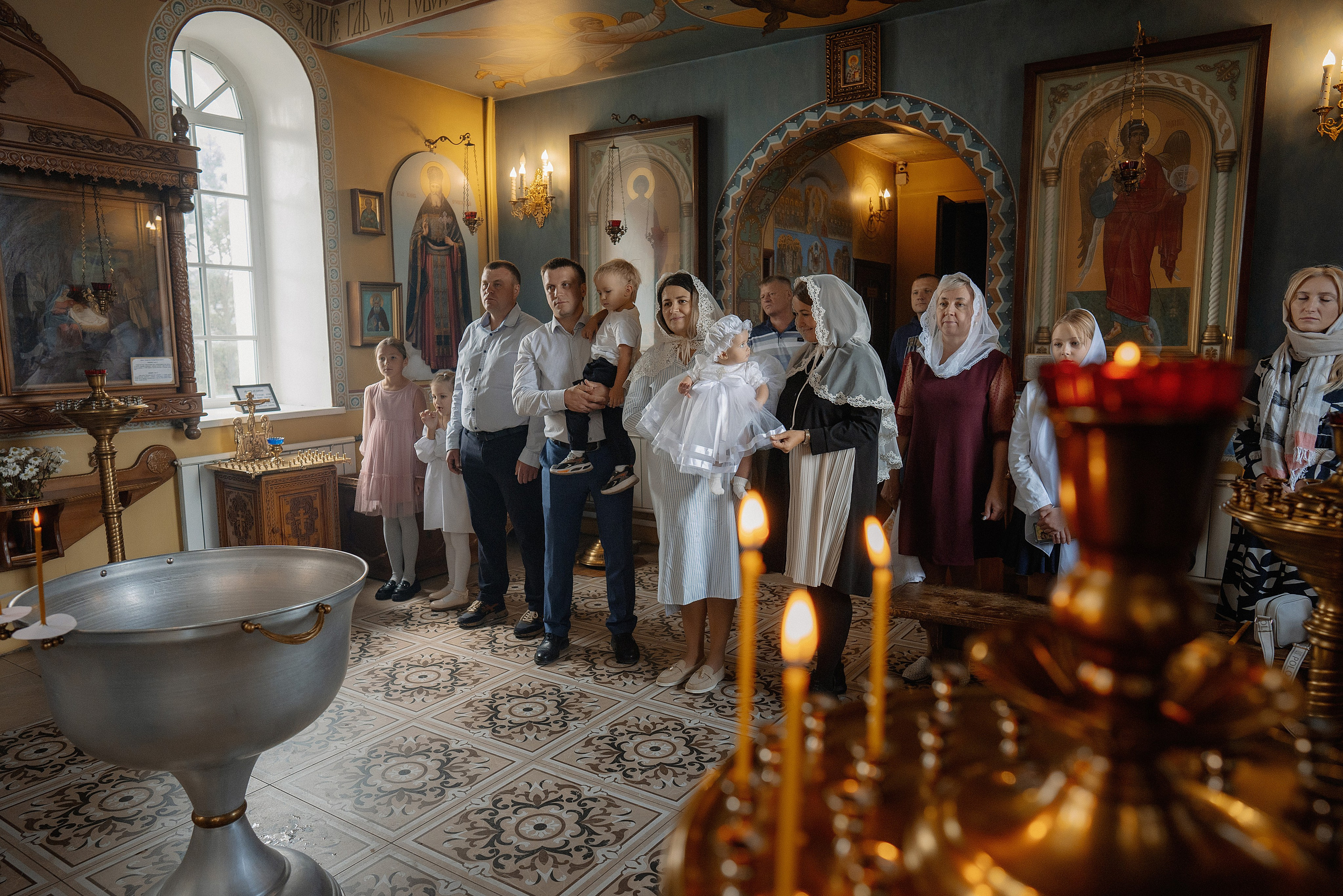 Таинство Крещения Юлии. Фотограф на Крещение и Венчание в Красноярске Рамазанова Юлия