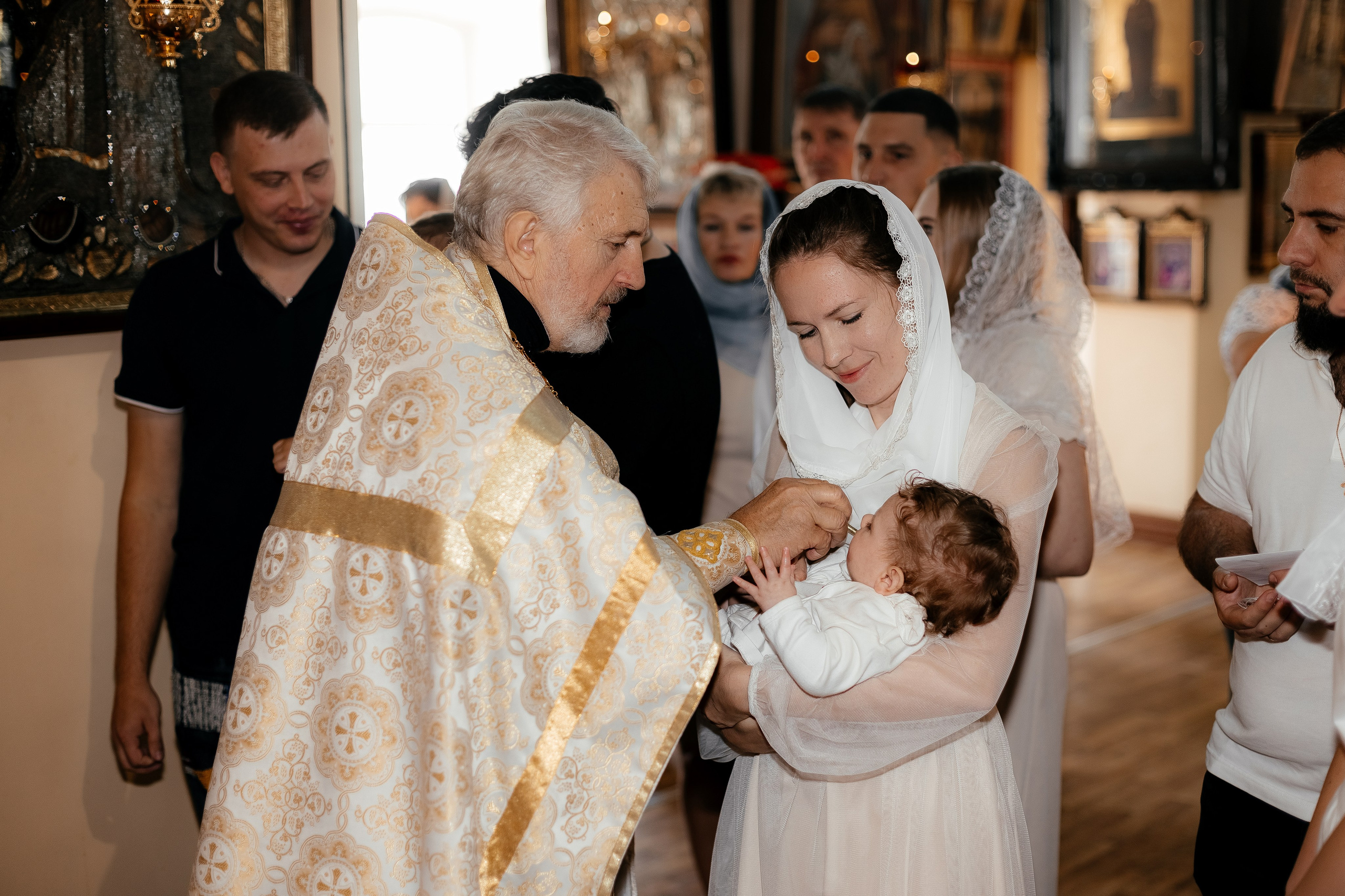 Крещение Агаты. Свадебный и семейный фотограф в Таганроге и Ростове Руднева Анастасия